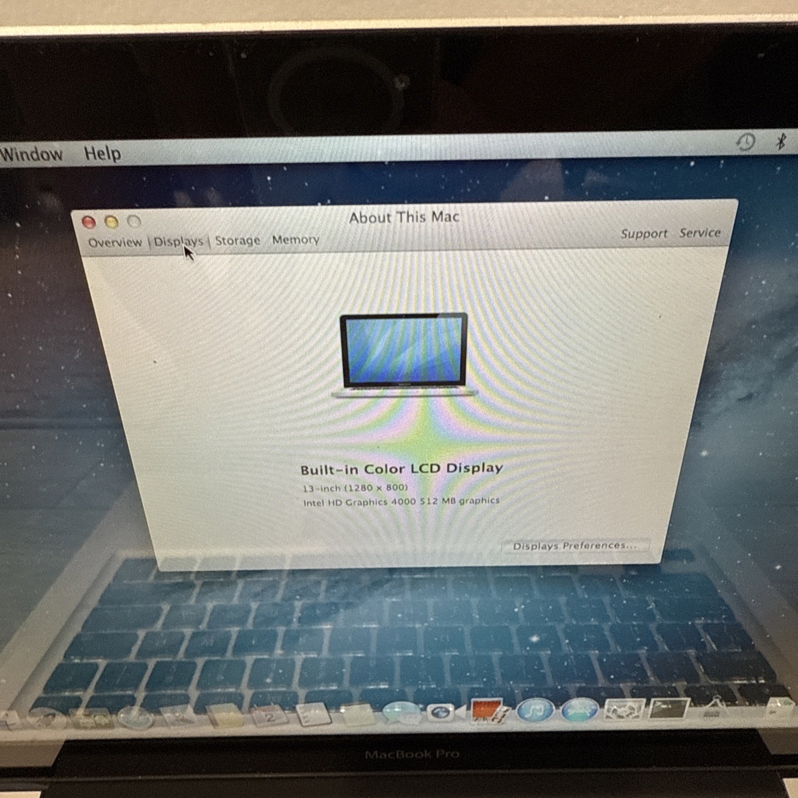 Apple MacBook Pro A1278 13″ Intel Core i5 2.5GHz 4GB RAM 500GB HDD No Charger