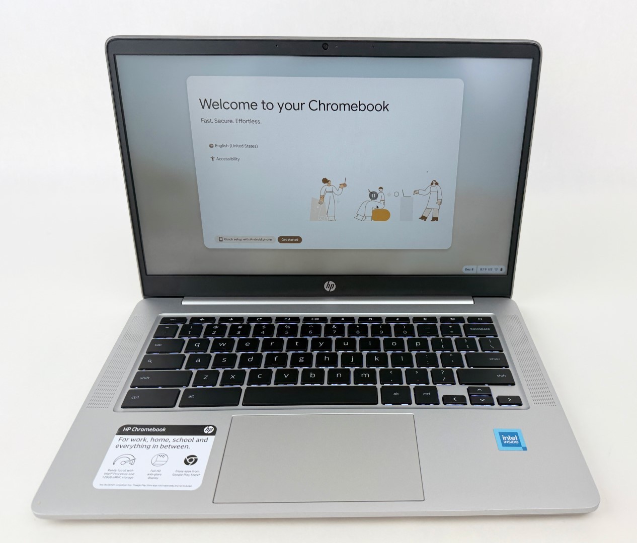 HP Chromebook 14a-na1093cl 14″ FHD Intel Celeron N4500 8GB 128GB eMMC Chrome