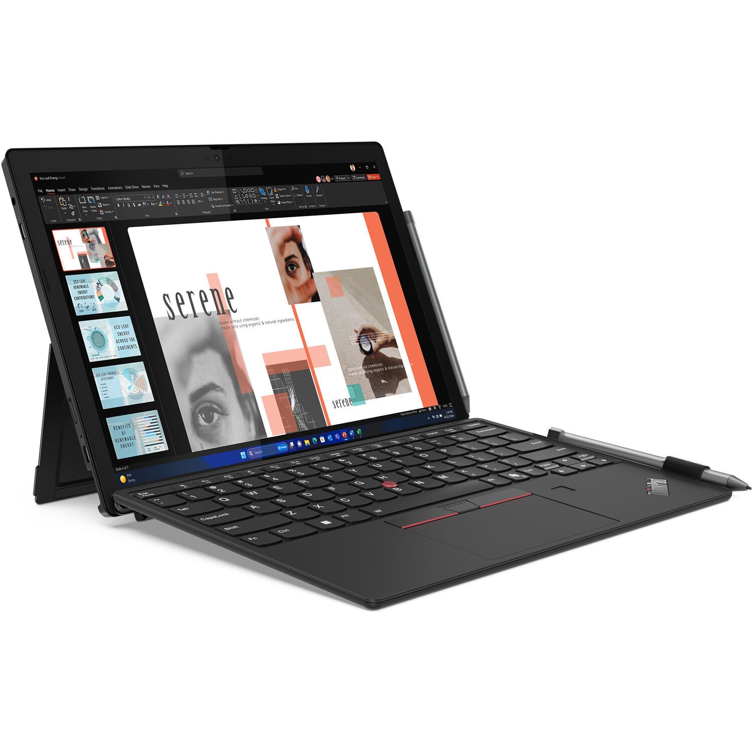 Lenovo ThinkPad X12 Detachable Gen 1 -i5-1130G7-16GB-256GB-irisXe GPU-Win 11 Pro