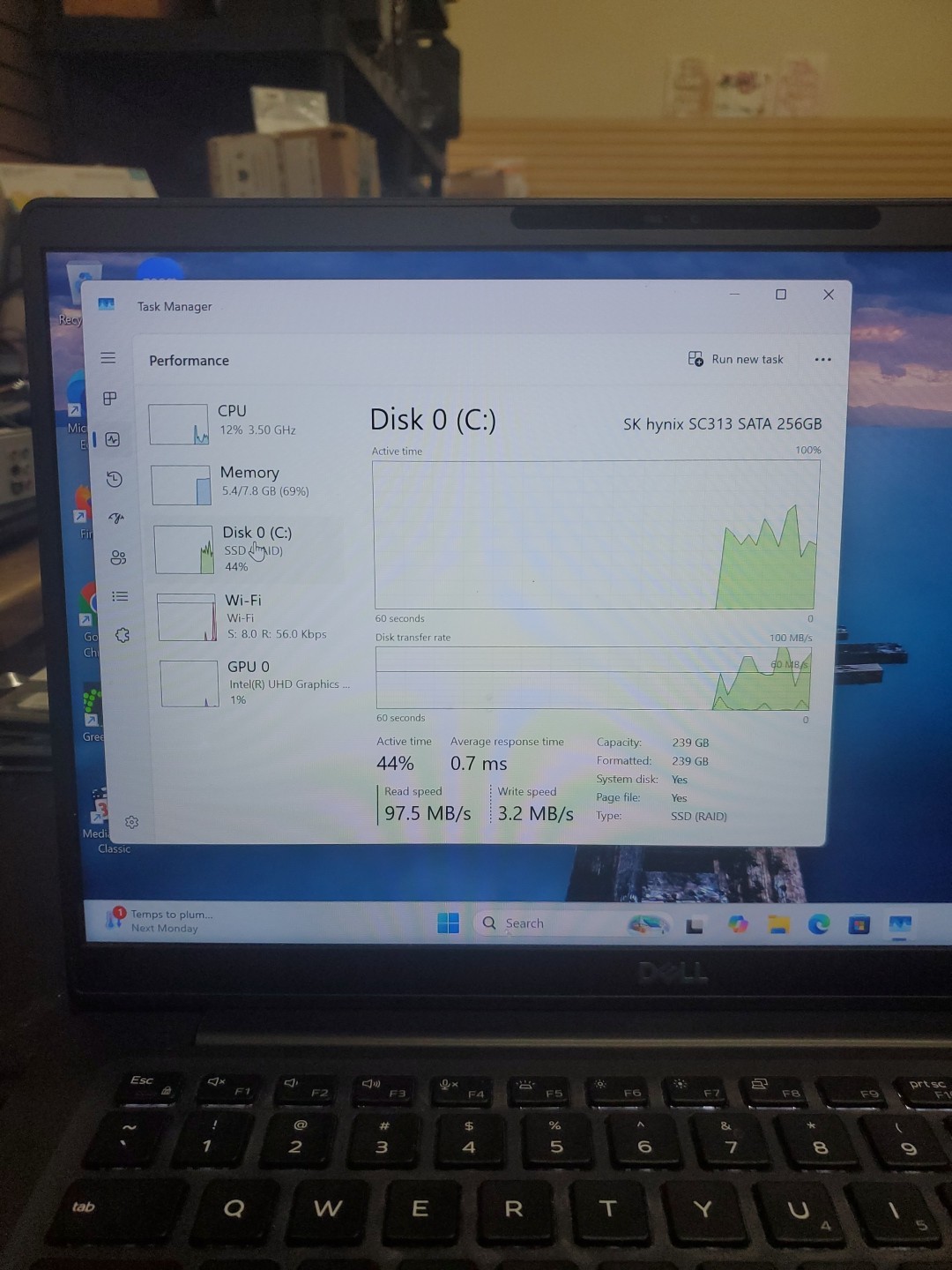Dell Latitude 7400 14″ i5-8365U 8GB 256gb SSD Laptop W11P 122425-2