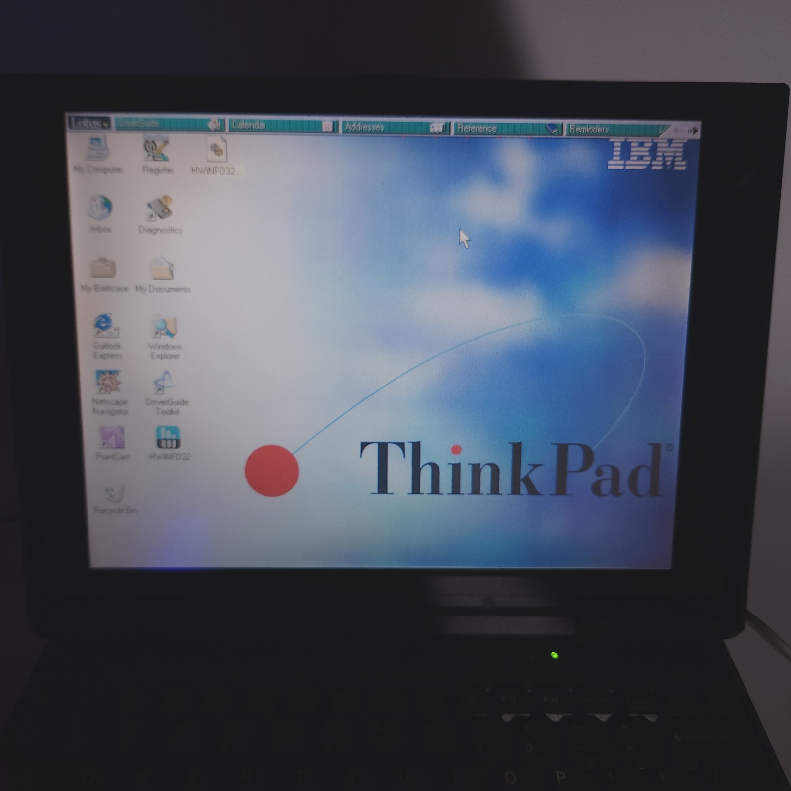 IBM Thinkpad 310ED Laptop Intel Pentium 32MB 2GB HD Windows 98 FE First Edition