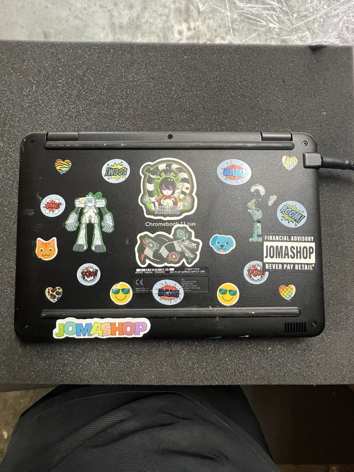 dell chromebook W Charger 4GB