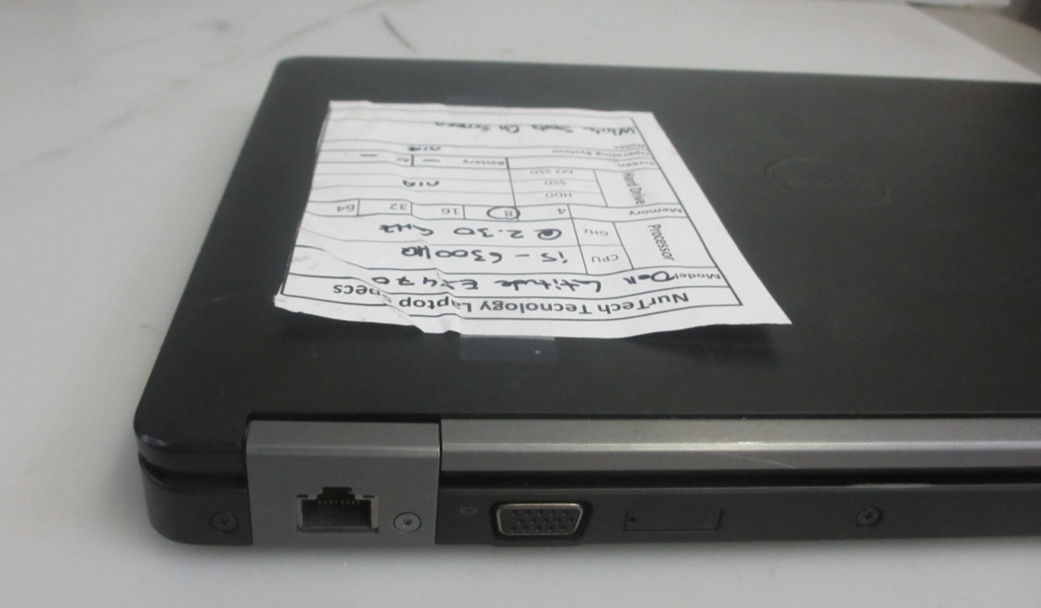 Dell Latitude E5470 i5-6300HQ 2.30GHz 8GB Laptop [No HDD/OS/AC/BTRY]