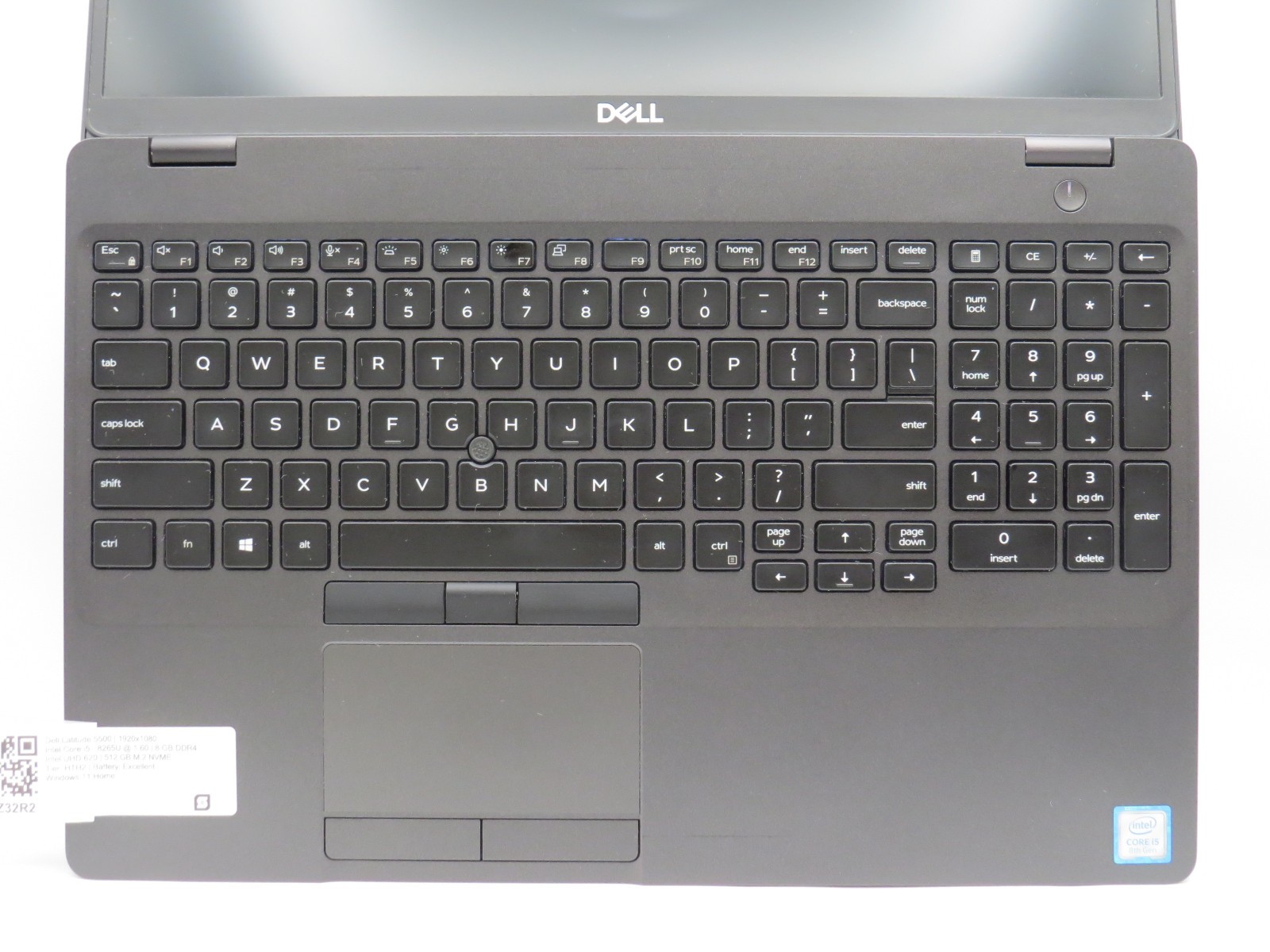 Dell Latitude 5500 i5-8265U @ 1.6GHz 8GB DDR4 512GB m2 15.6″ Win 11