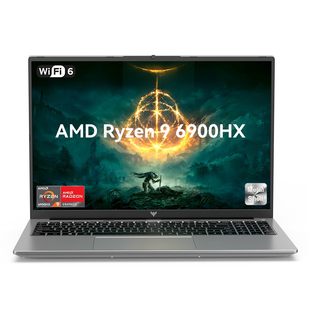 Acemagic RX16 16″ Gaming Laptop AMD Ryzen 7 6800H 8-Core 16GB DDR5 512GB SSD
