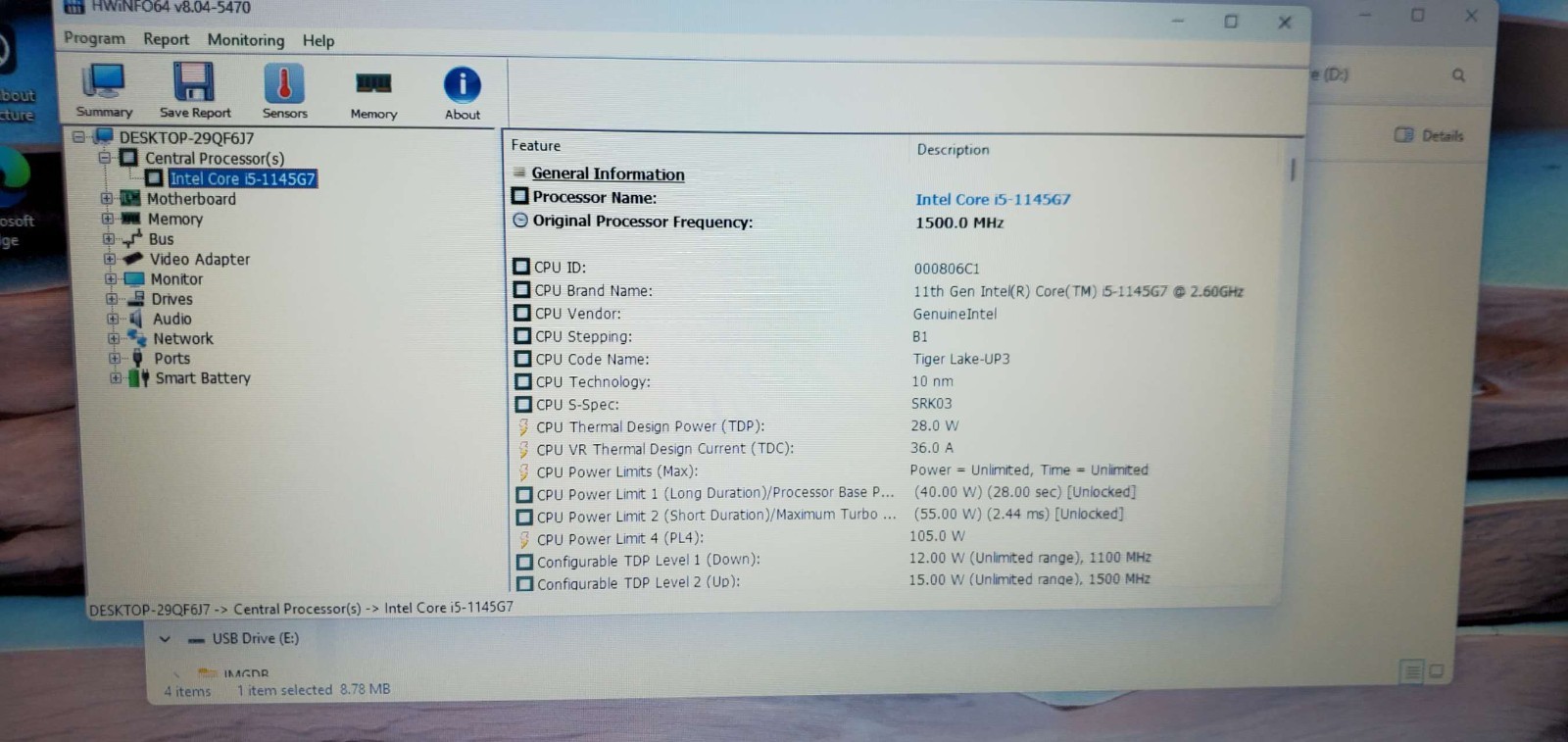 Dell Latitude 5520 Laptop Intel Core i5-11th Gen 16GB RAM 256GB SSD BIOS