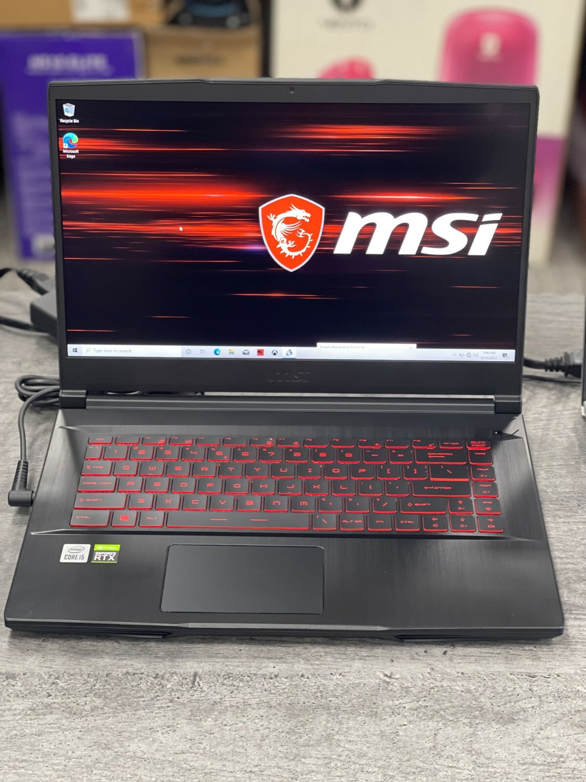 MSI Gaming GF65 Thin, i5 10th Gen, 1TB SSD, 32GB RAM, NVIDIA RTX 3060 High End