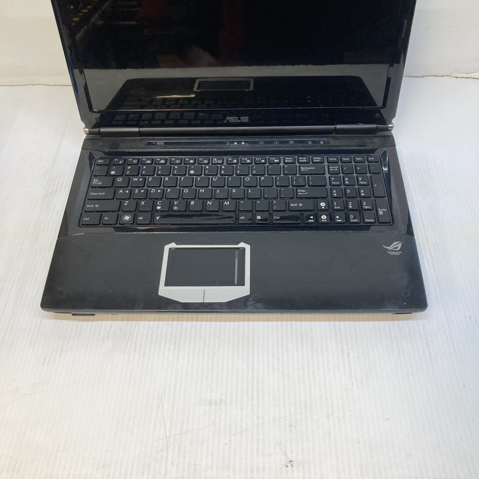 ASUS G60J unknown CPU 2 GB RAM BIOS Locked