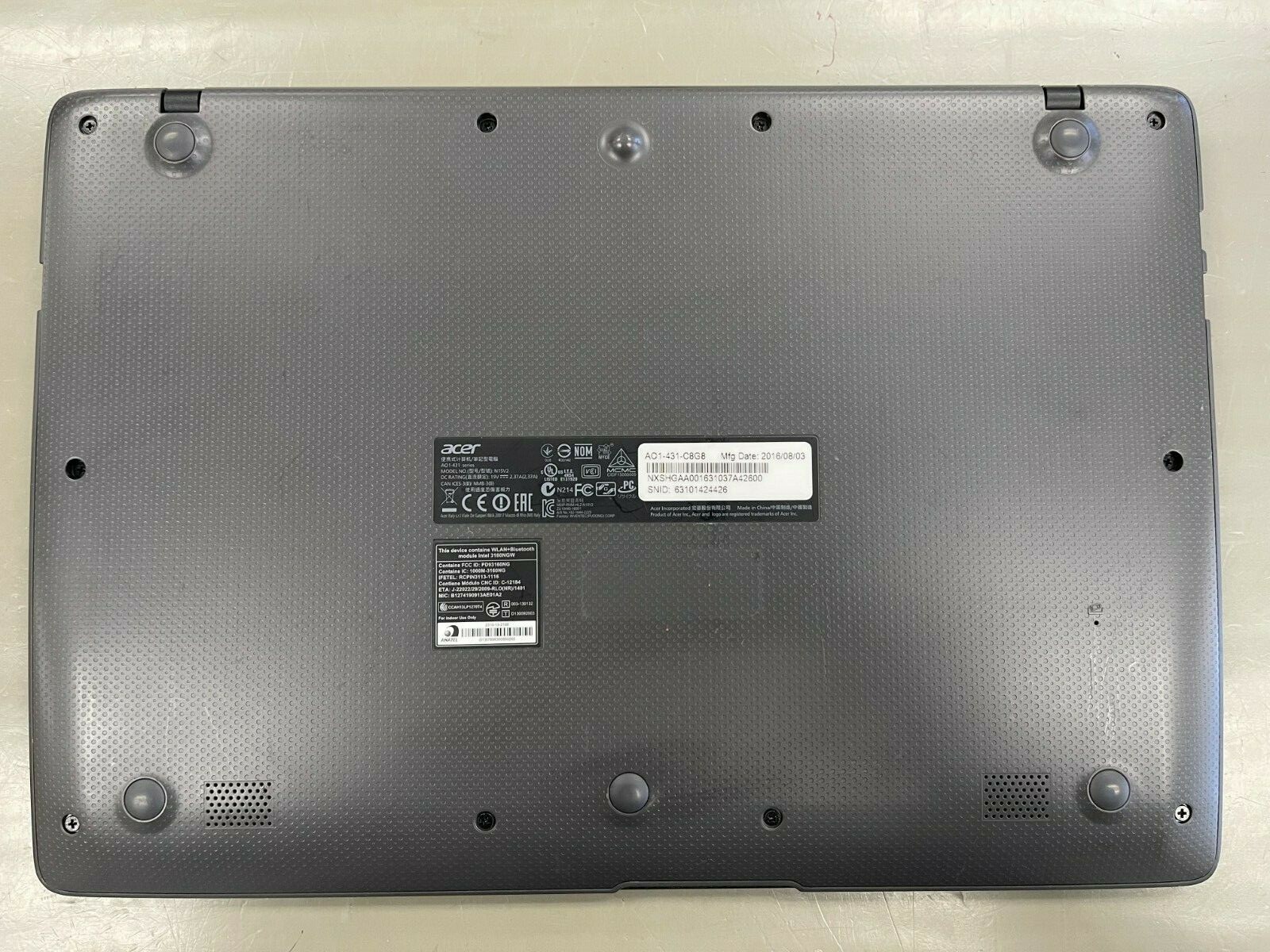 Acer Cloudbook AO1-431-C8G8 14″ Laptop Intel Celeron 2GB RAM 32GB eMMC Win 10