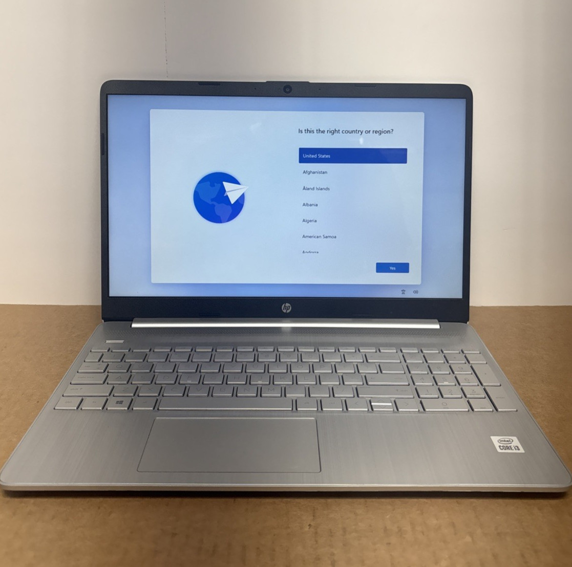 HP Laptop 10th Gen Intel Core i3 processor 8GB RAM 256GB SSD 15-dy1042cl
