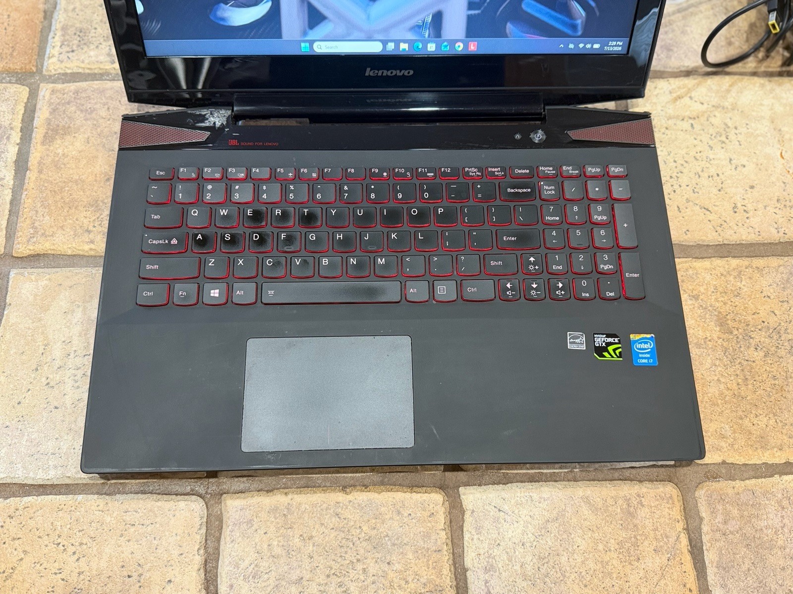 Lenovo Y50-70 Gaming Laptop i7-4710HQ 16GB RAM 500Gb SSD GTX 860M 4GB W11 Pro
