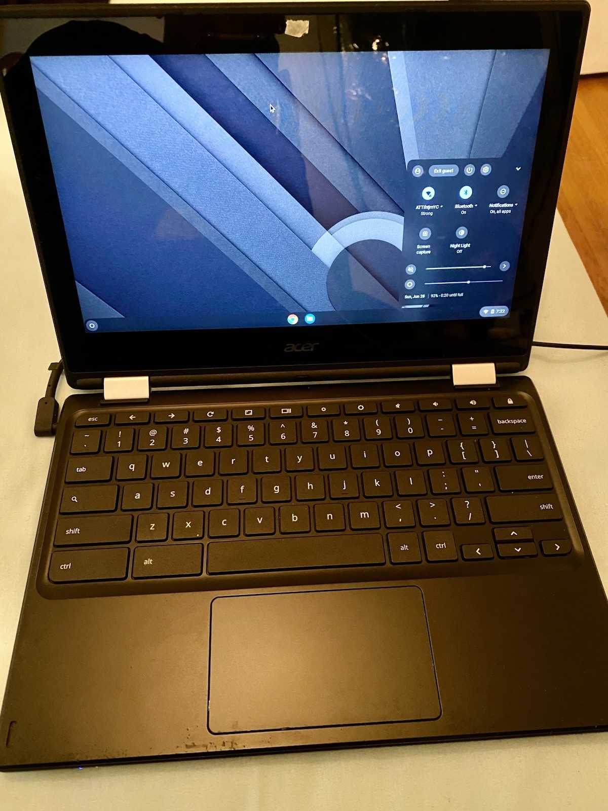 Acer Chromebook 511 R752T-C3M5 11.6″ Touch Intel 1.1Ghz 4GB Ram 32GB SSD Grade A