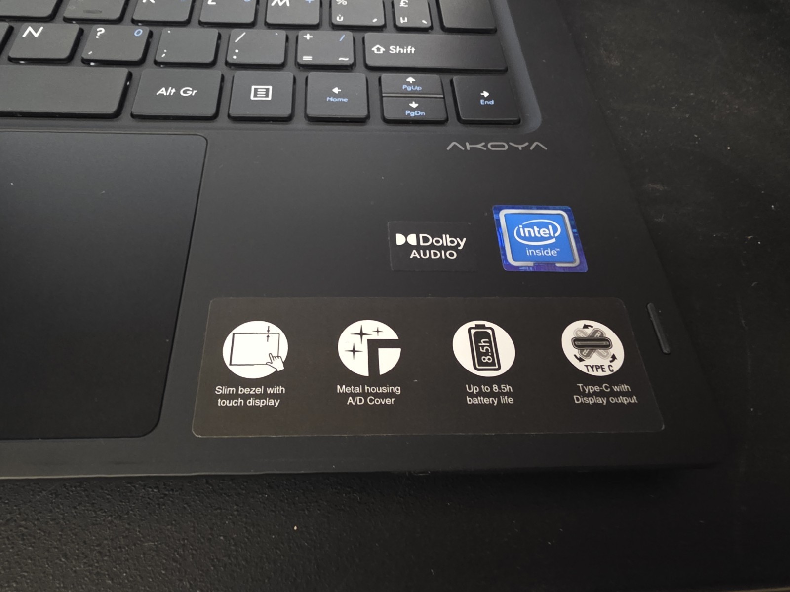 Medion E3221 MD62134 4GB 13″ 128GB SSD Azerty Win 10 S Mode Laptop Touch