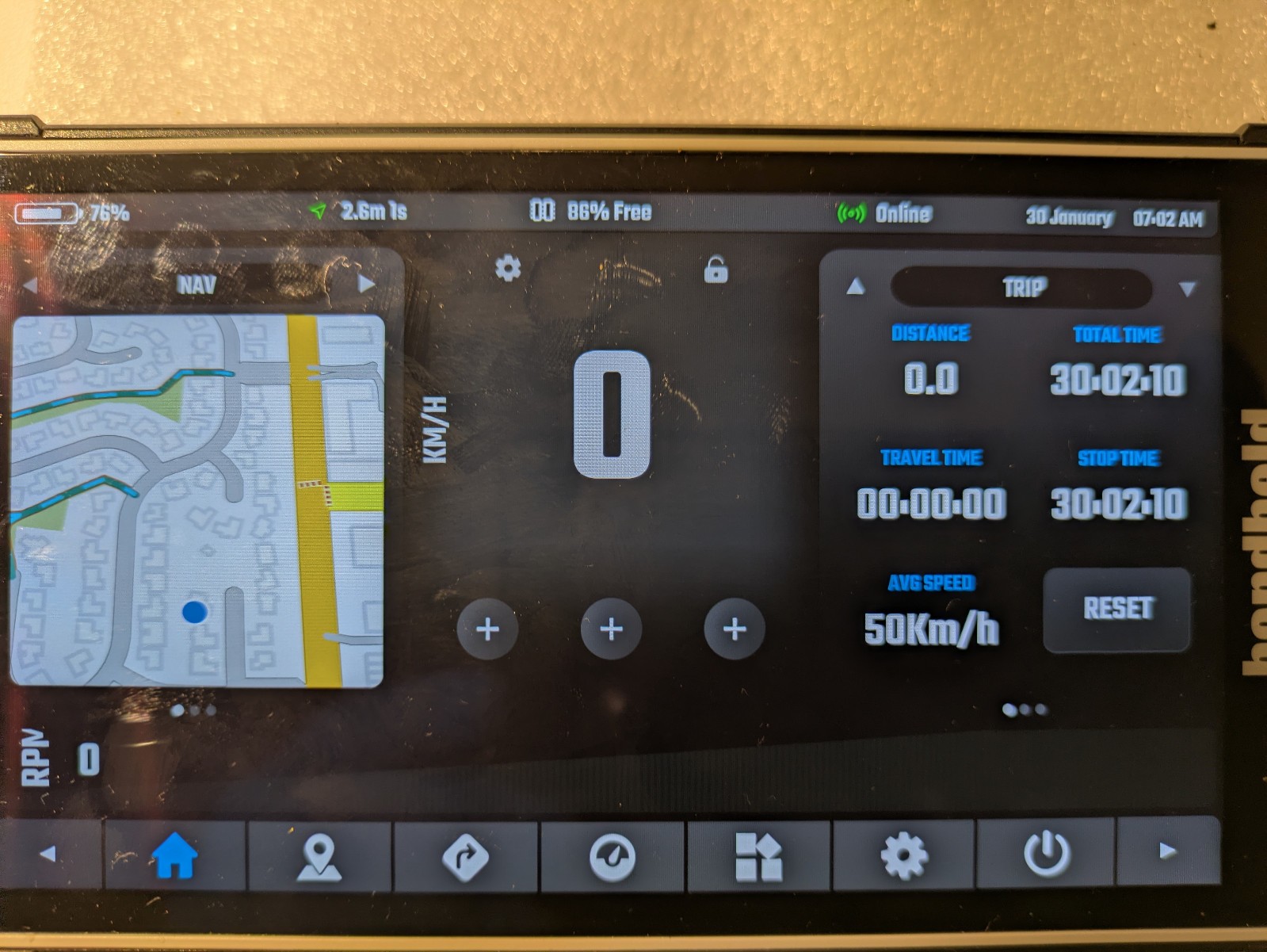 Ex-Military Rugged Android Tablet w/ Industrial GPS, Sensors & 8,000 mAh battery