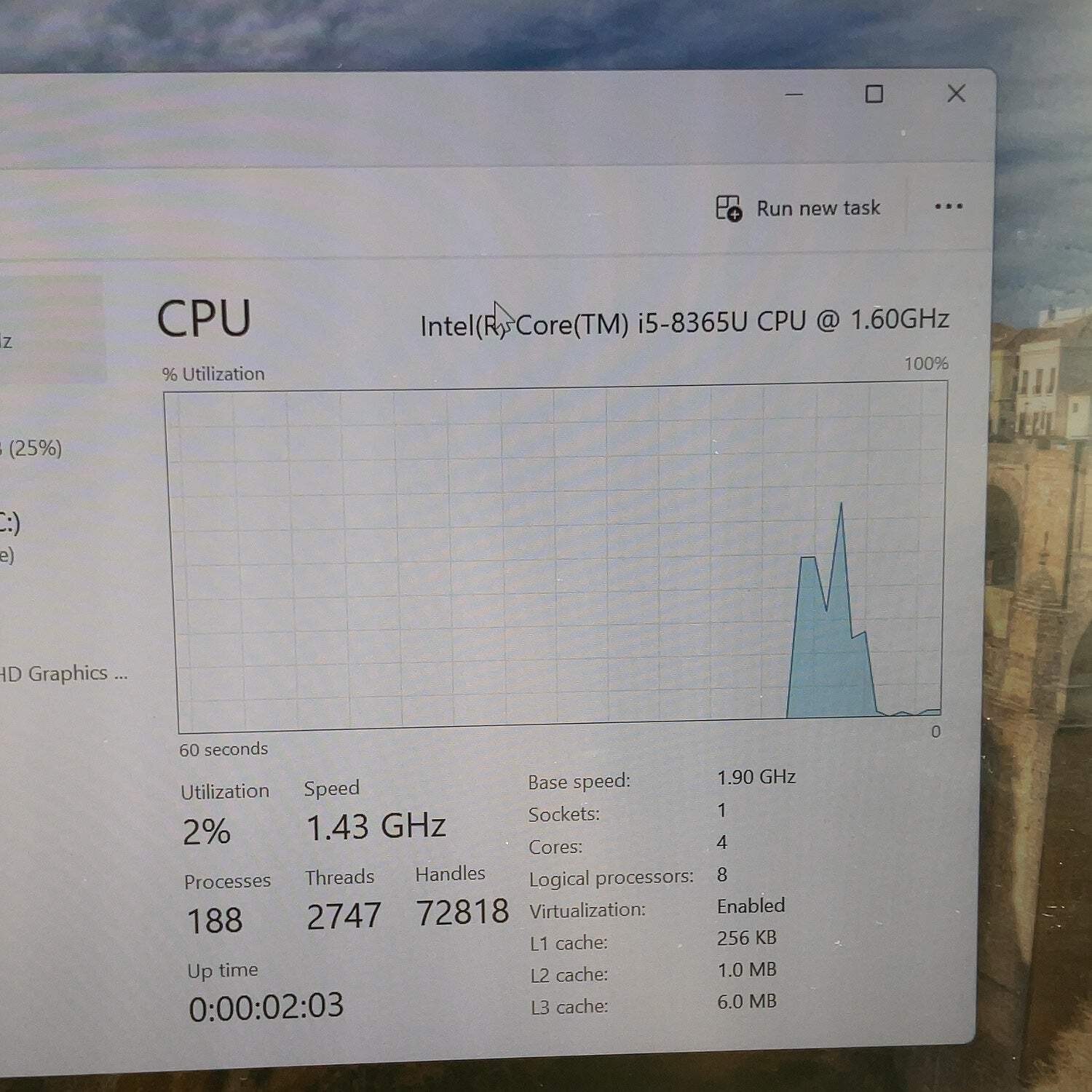 Dell Latitude 5400 14″ i5-8365U 1.9GHz 16GB RAM 256GB SSD WIN 11
