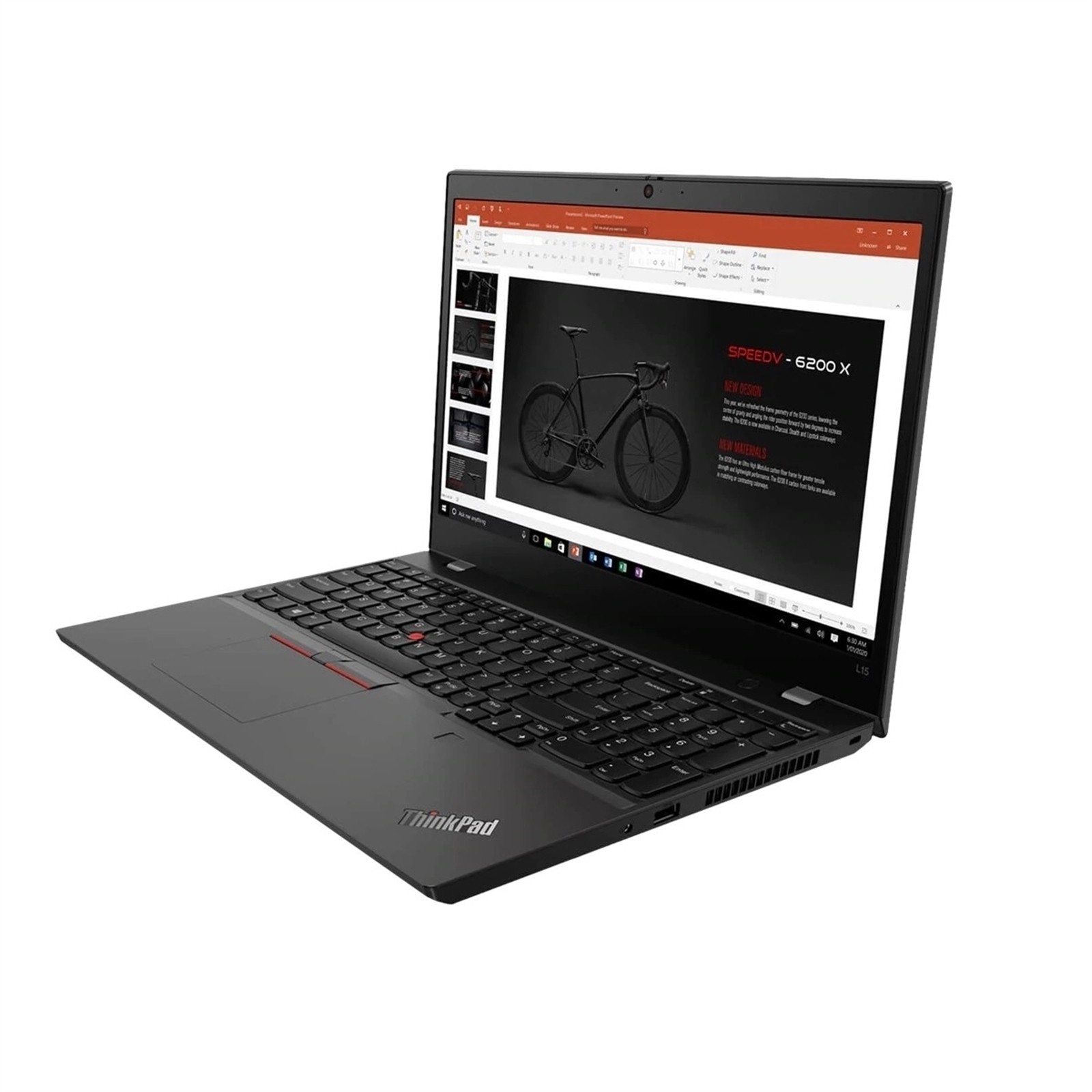 Lenovo Thinkpad L15 Gen 1 15.6″ 16GB 512GB, Black