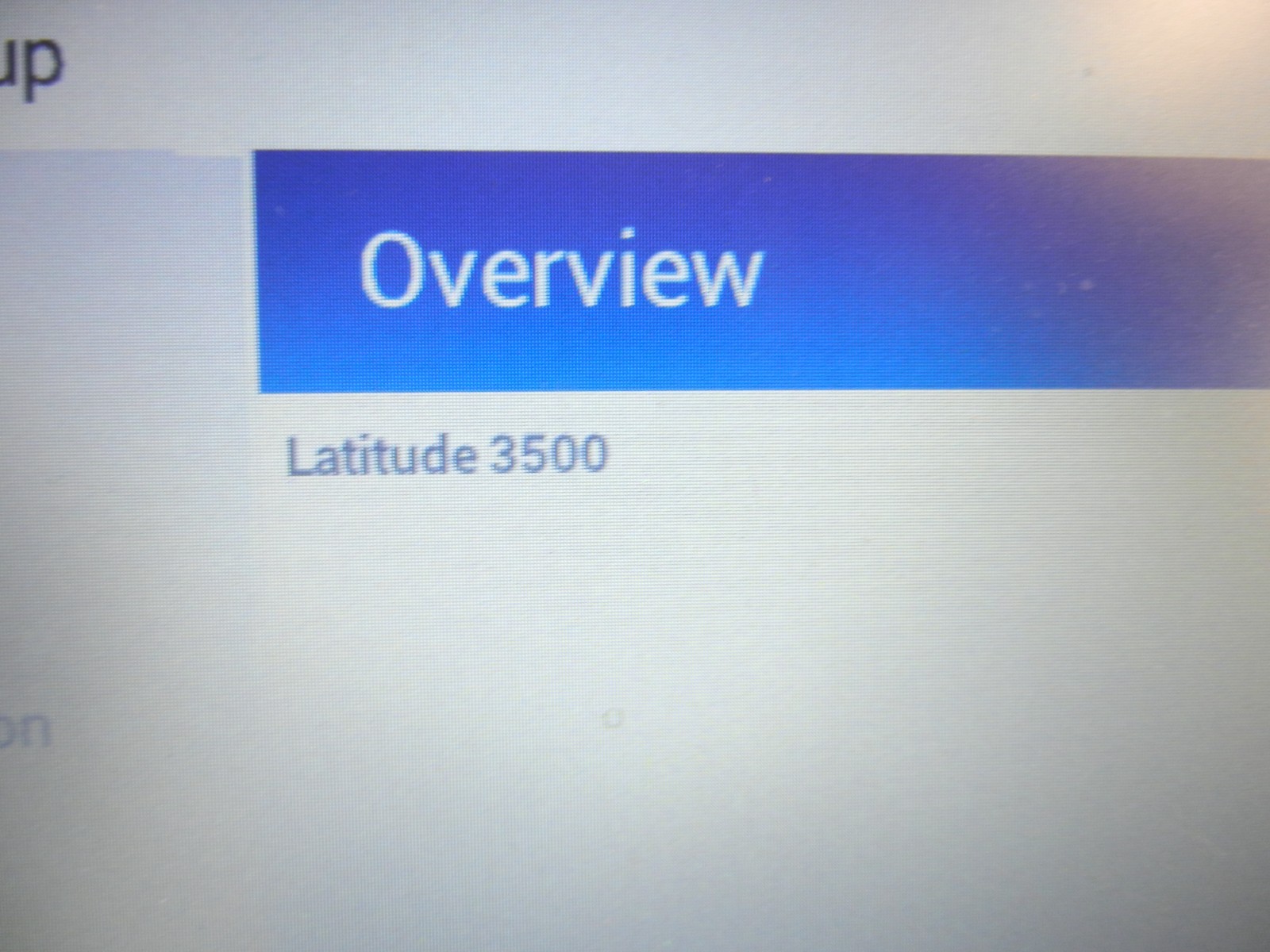 Dell Latitude 3500 Laptop i5‑8265U 8GB RAM 15.6″ No HDD / No OS ◦ dead Battery