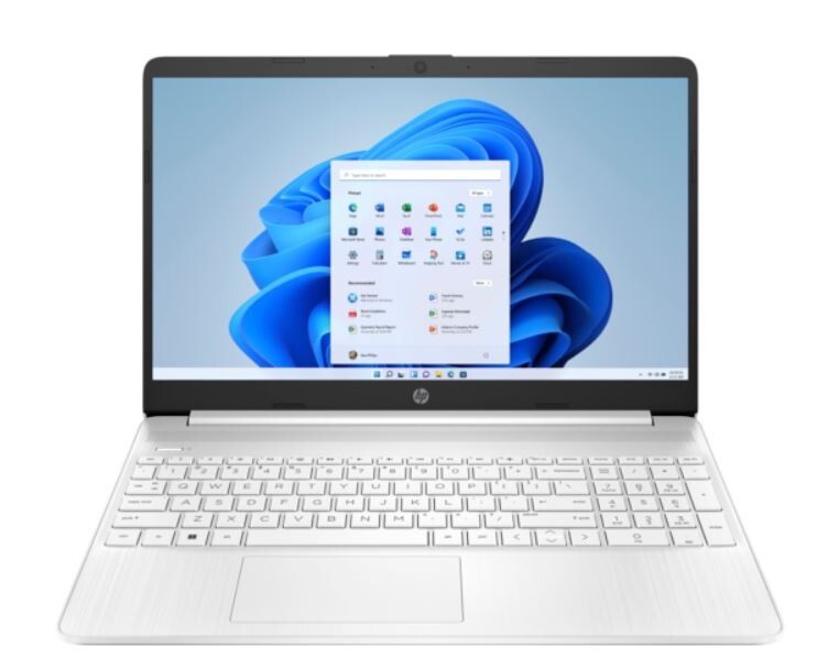 New HP 15t-dy200 15.6″ Laptop, i7-1165G7 4.7 GHz, 16GB, 256GB, snowflake white