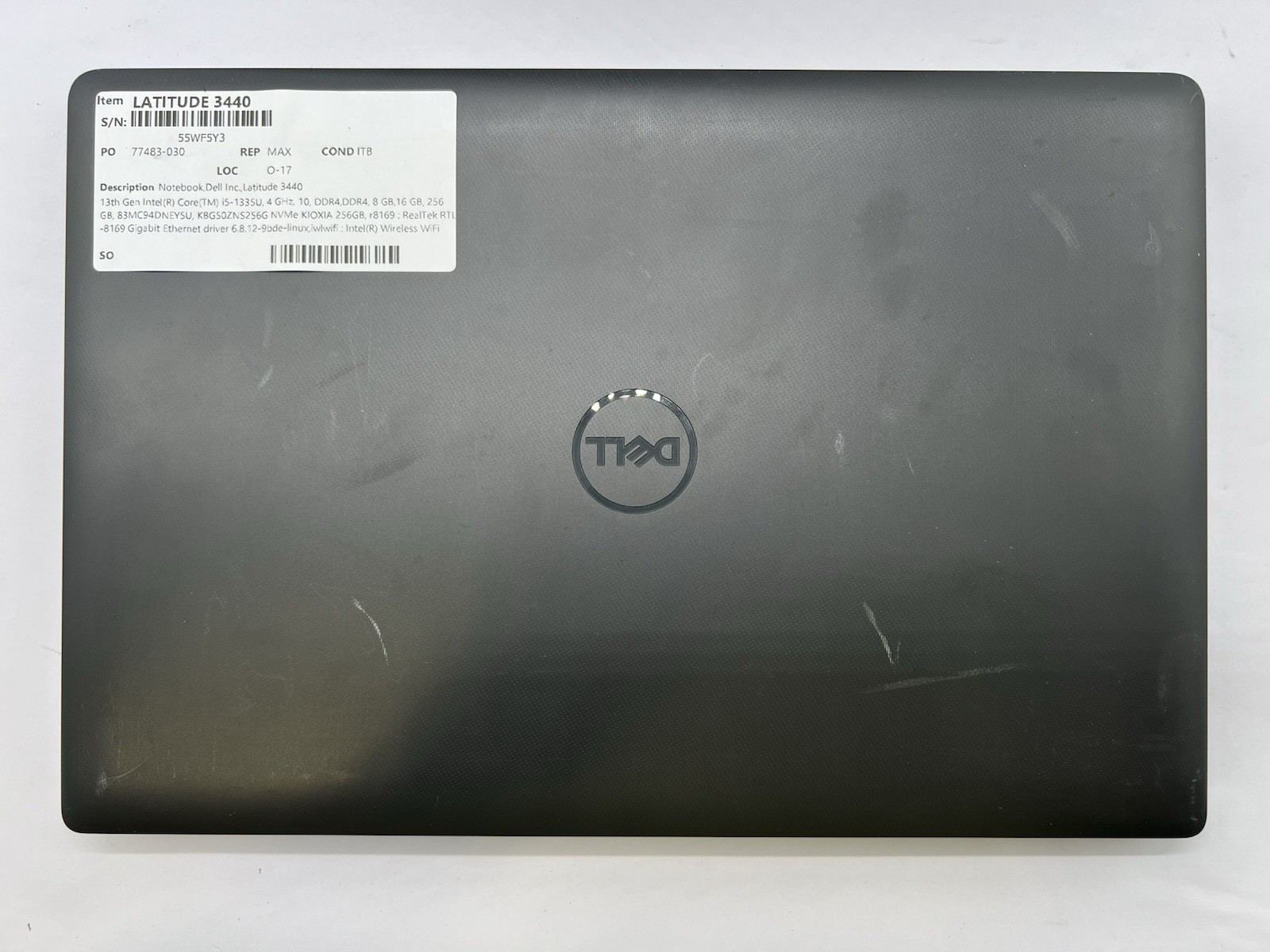 Dell Latitude 3440, Core i5 13th Gen, 4.5GHz, 24GB RAM, 256GB NVMe-No OS/Charger