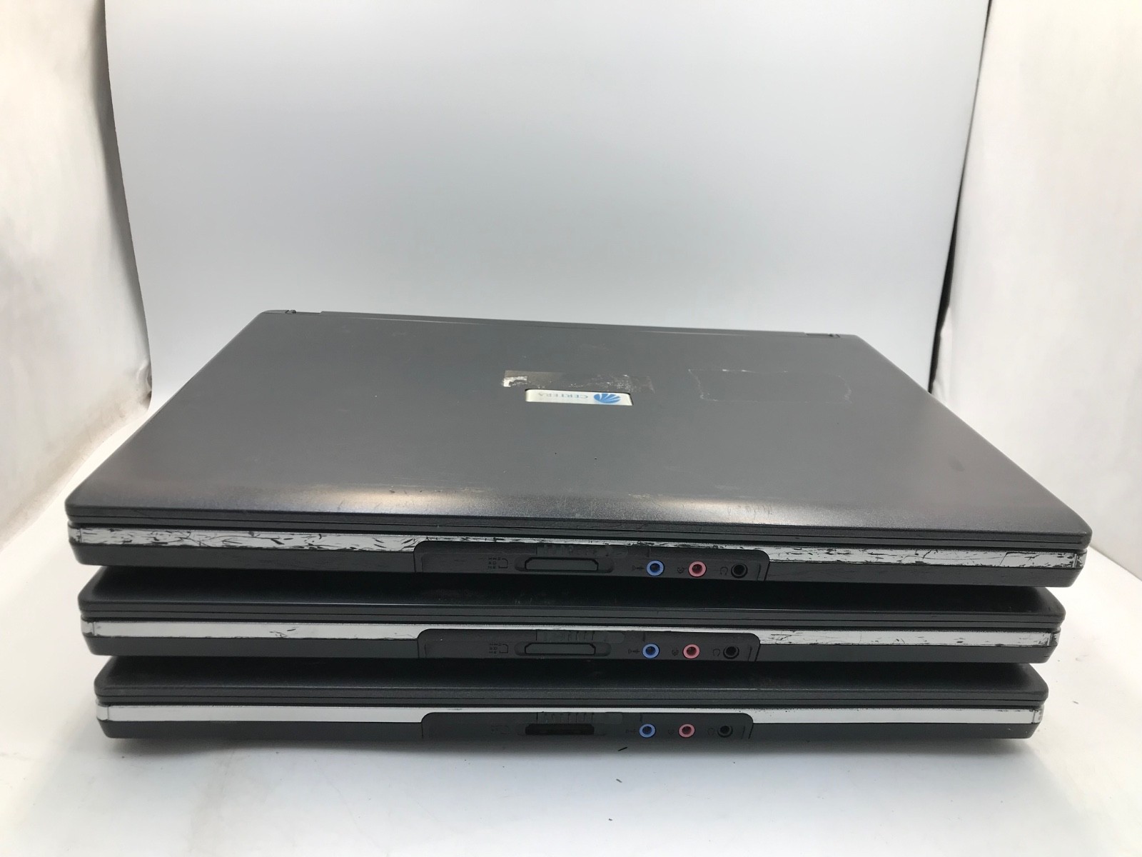 Lot of 3 Certera MS-163K Notebook Intel Pentium Dual Core 15″- PARTS -MZ