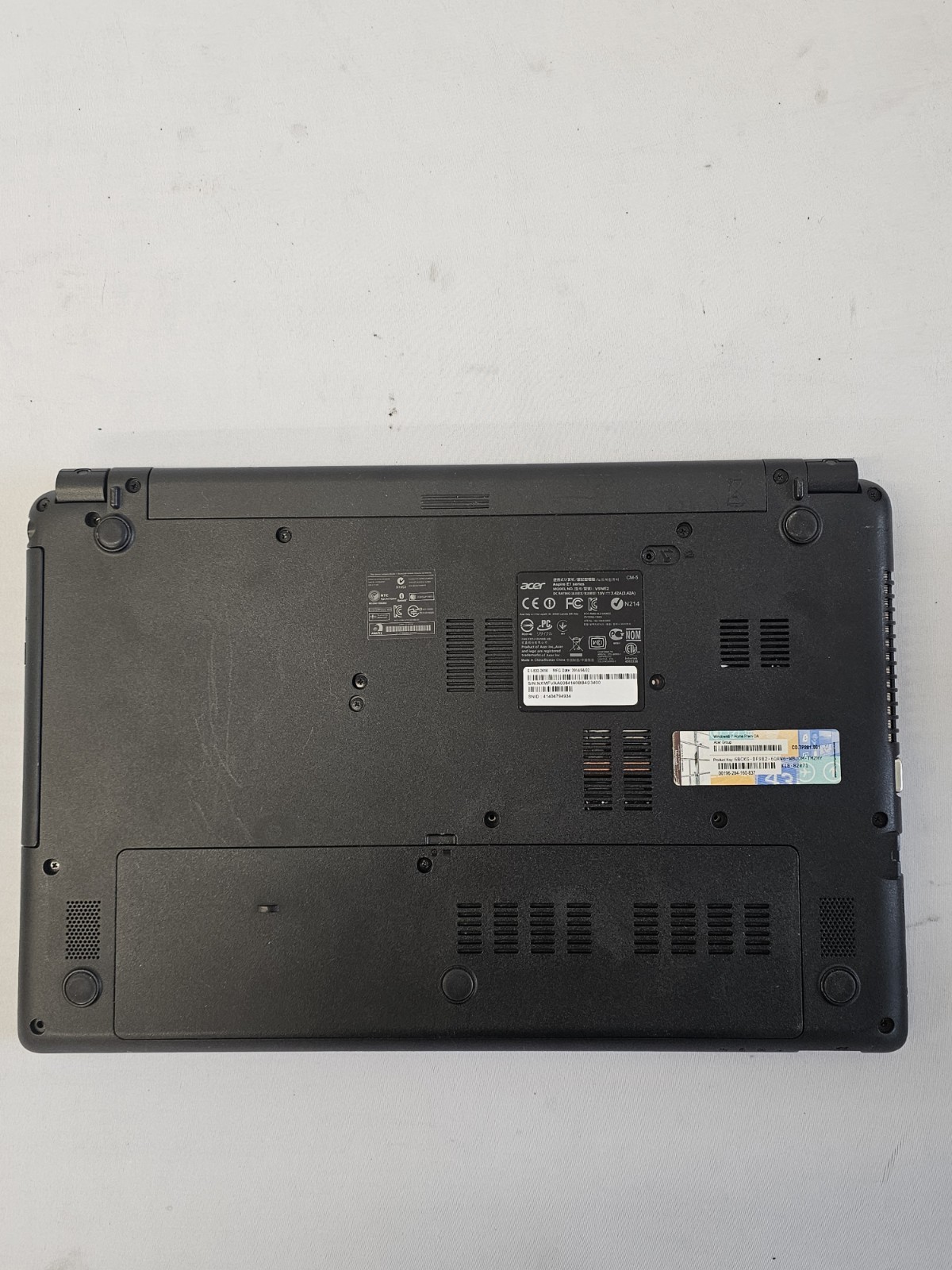 Acer Aspire E1-532-2616 Laptop – WON’T POWER ON – Parts/Repair – Read Desc.