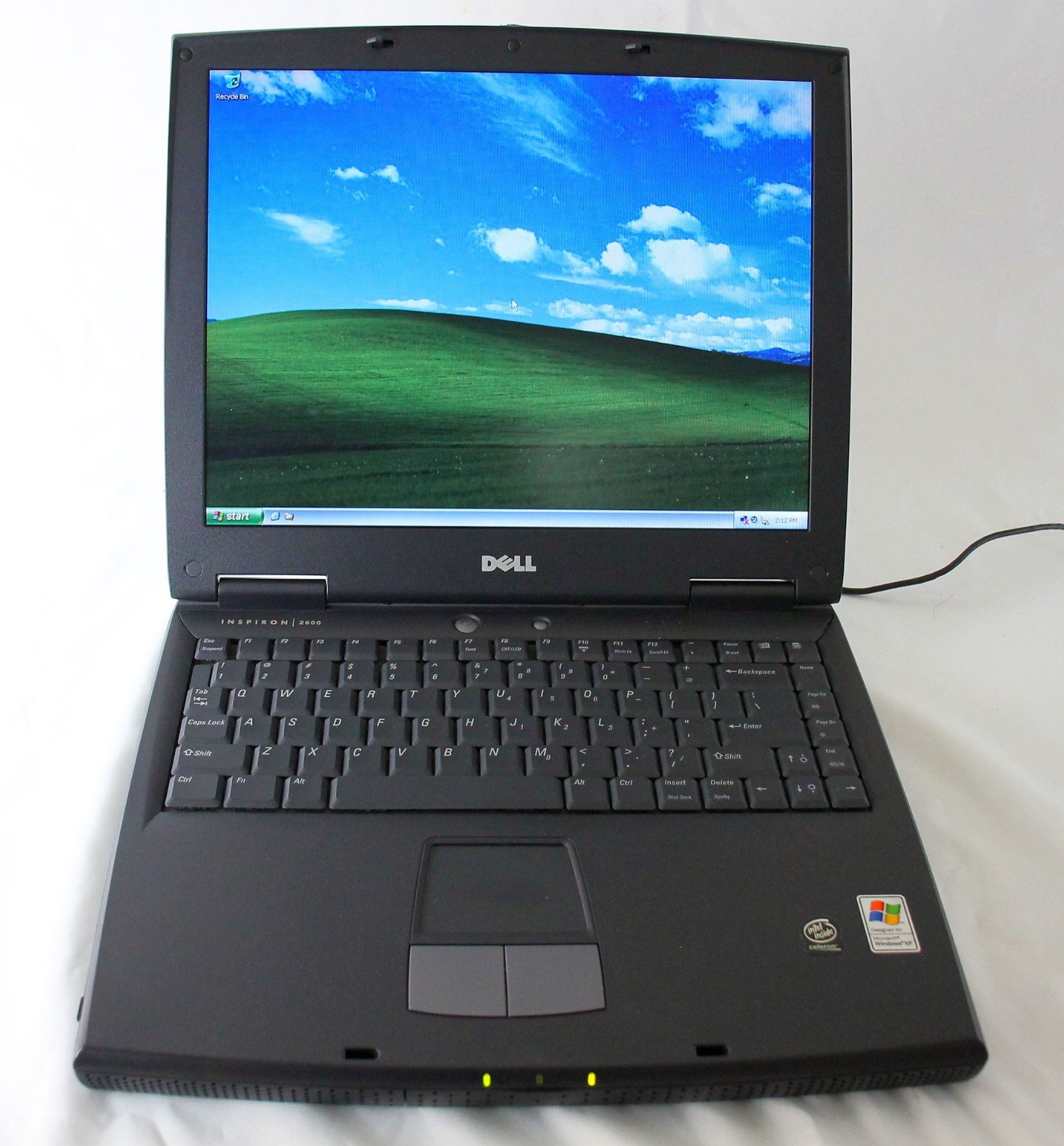 VTG DELL INSPIRON 2600 ~ Celeron/ 14″/512MB RAM/20GB HD/WIN XP ~ TECH SERVICED