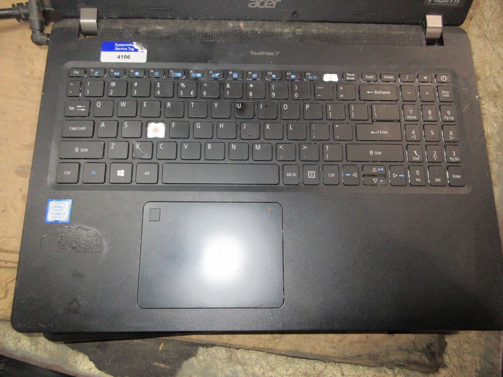 LOT 2 Acer TravelMate P215-51 i5-8250U 1.60GHz 8GB RAM 15.6″ HD NO OS
