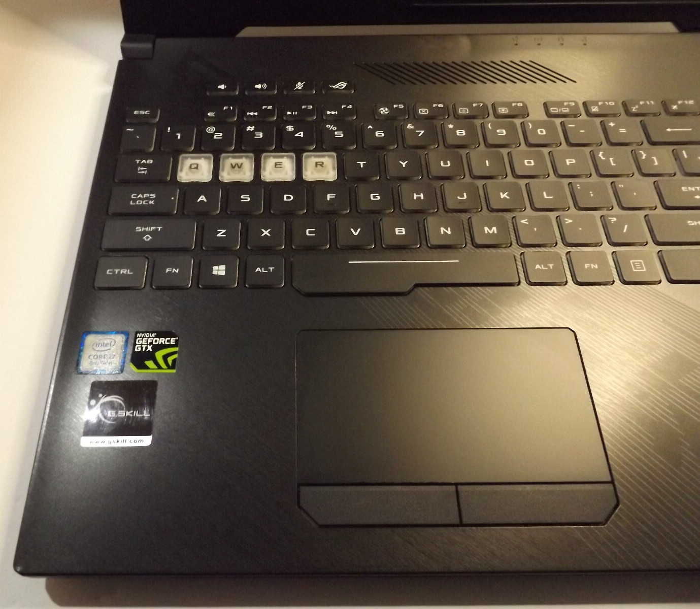 ASUS GL504GM Hero II 144MHz i7-8750H 2TB SSD 32GB RAM Win11 24H2 Grade B+ VG