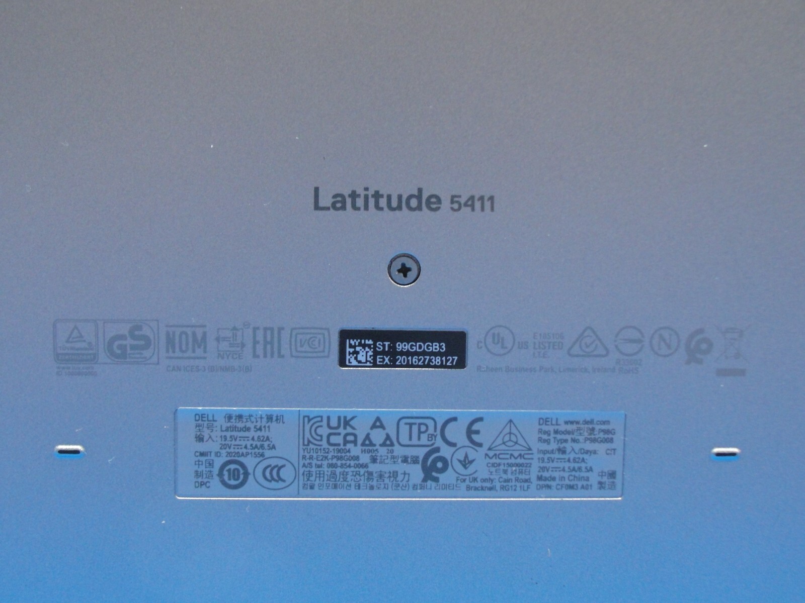 Dell Latitude 5411 14″FHD TOUCH i7-10850H 2.7GHz 16GB 512GB SSD NVIDIA MX250 2GB