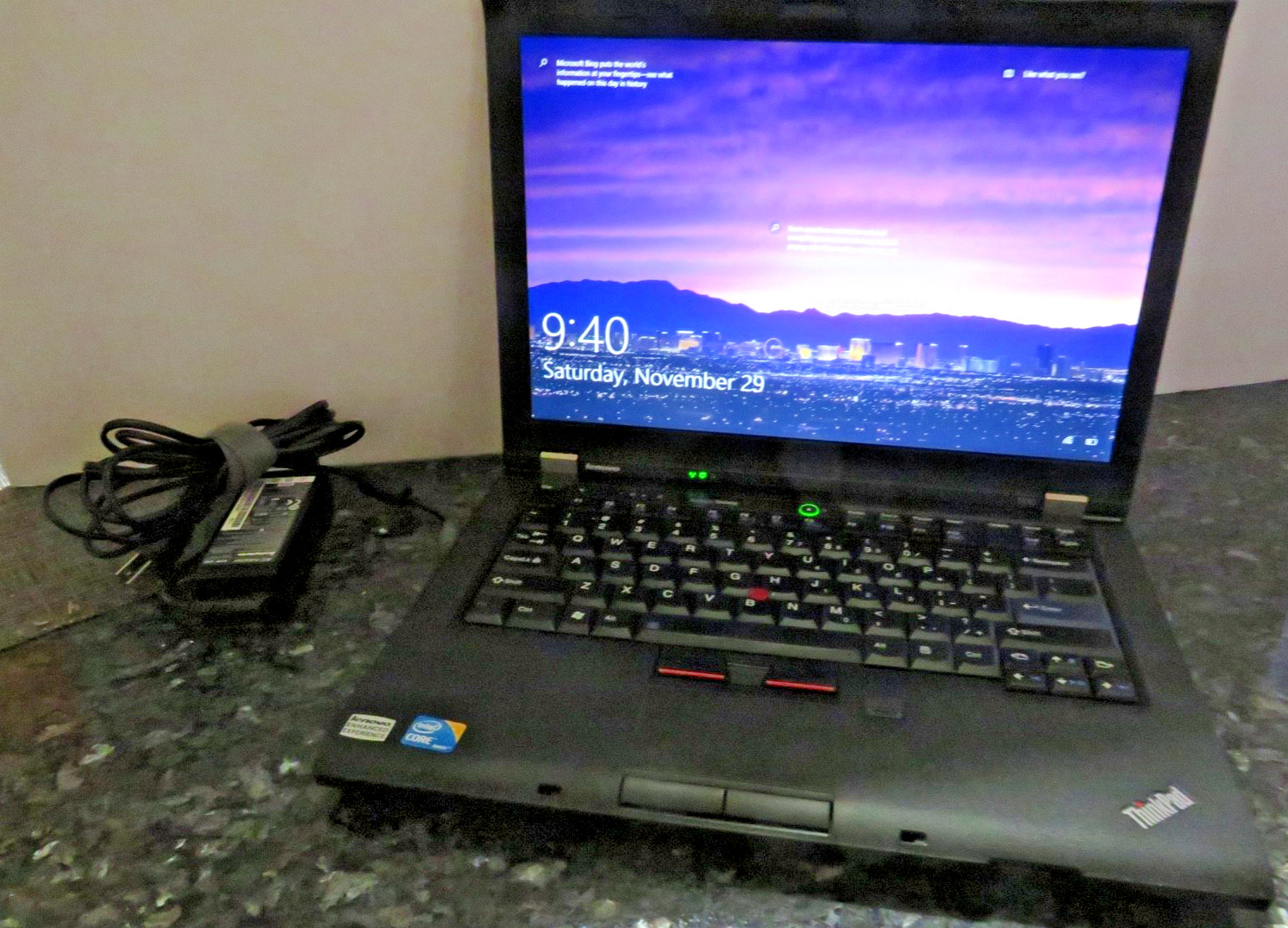 LENOVO ThinkPad T410 Intel i5- 2.4 GHz 8GB 300GB DVD