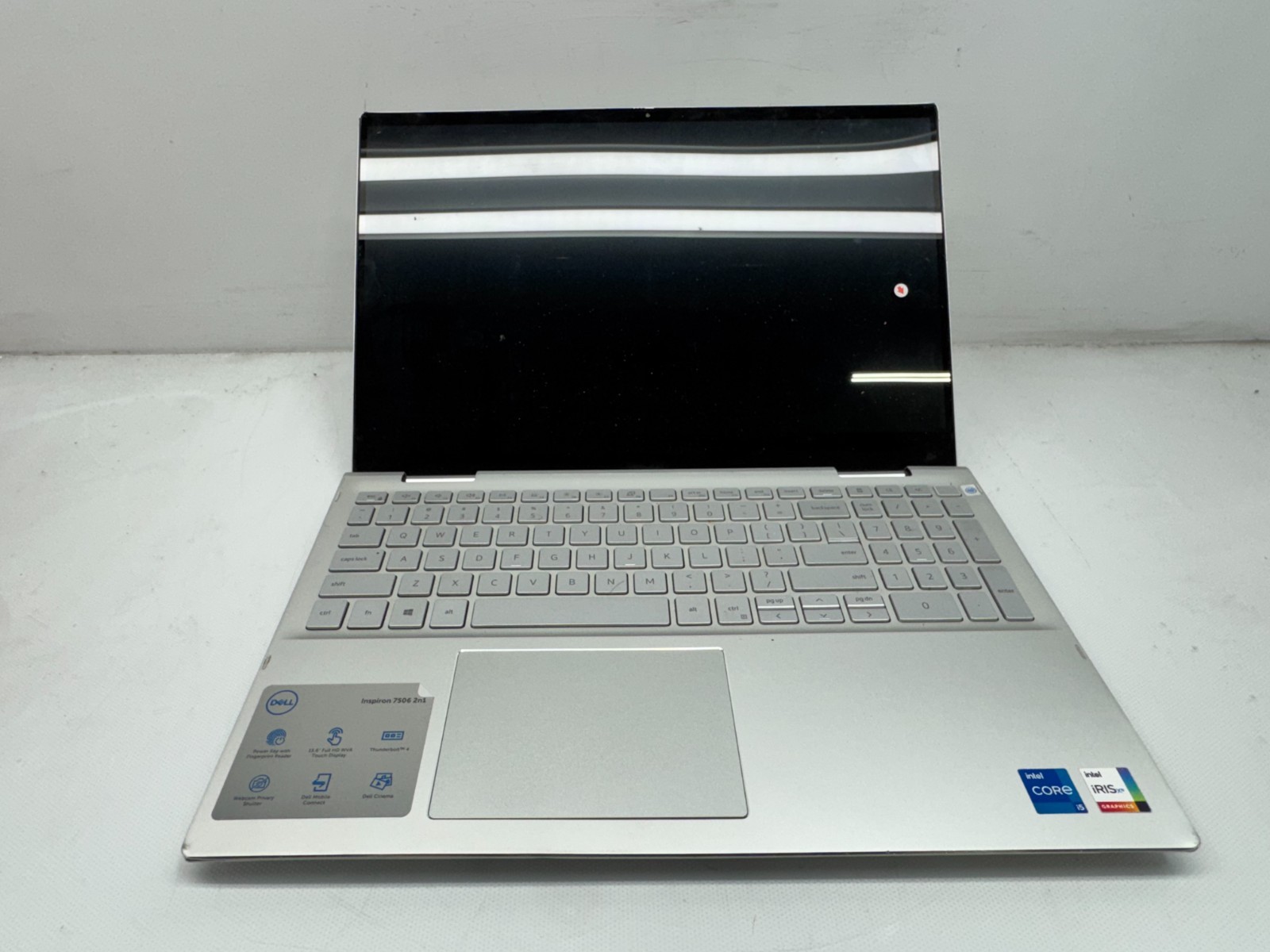 Dell inspiron 7506 2-in-1 Laptop Intel i5-1135G7@2.40GHz 16GB 256GB Win11 *READ*