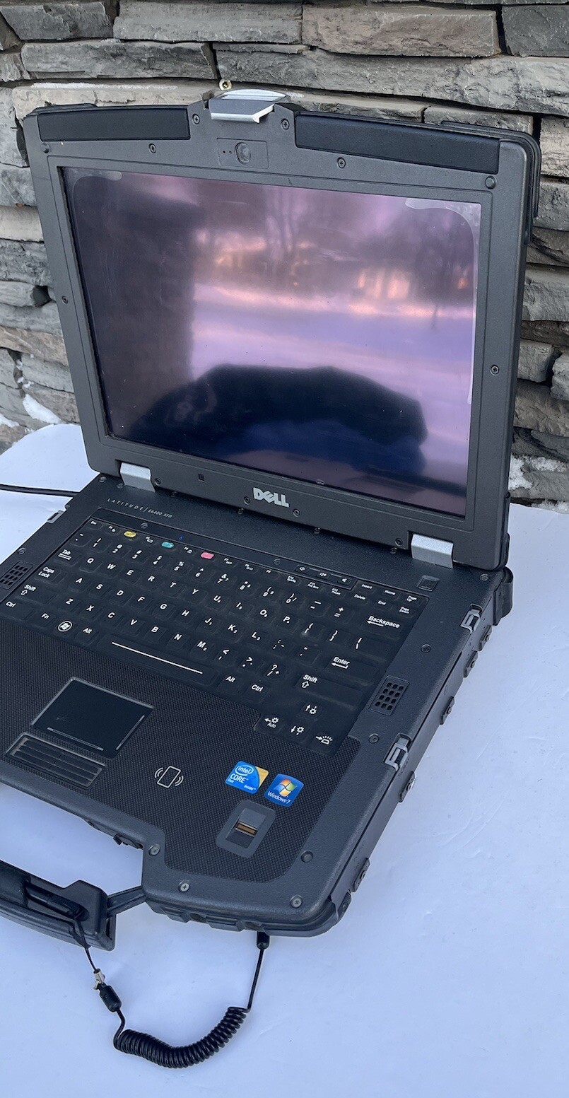Dell Latitude E6400 XFR 2.4GHz 4GB 120GB SSD WiFi DVD Win 7 For Repair *Read*