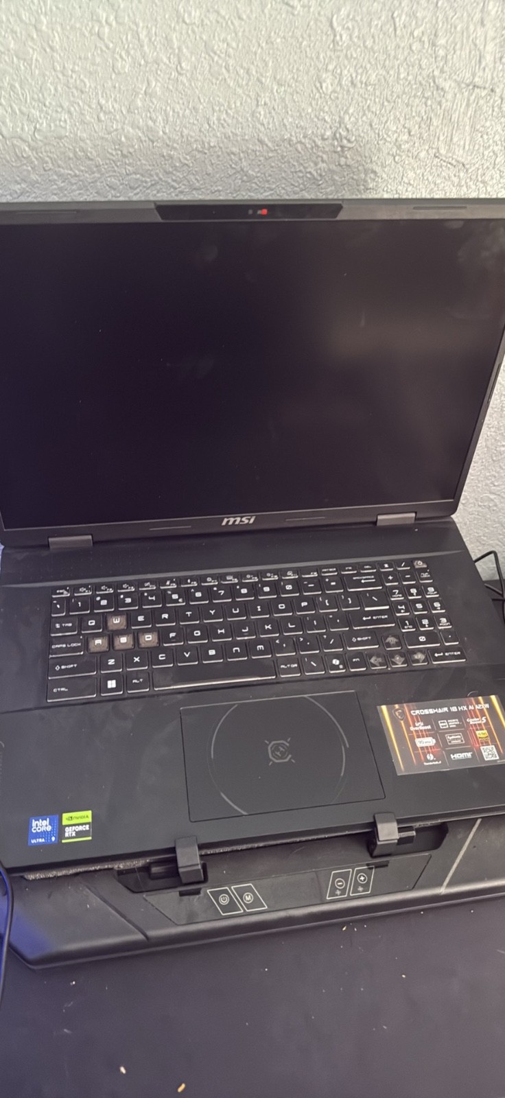 Used MSI Crosshair 18 HX AI 18″ Ultra 9 5.7GHz Nvidia RTX 5070 32GB DDR5 2TB SSD