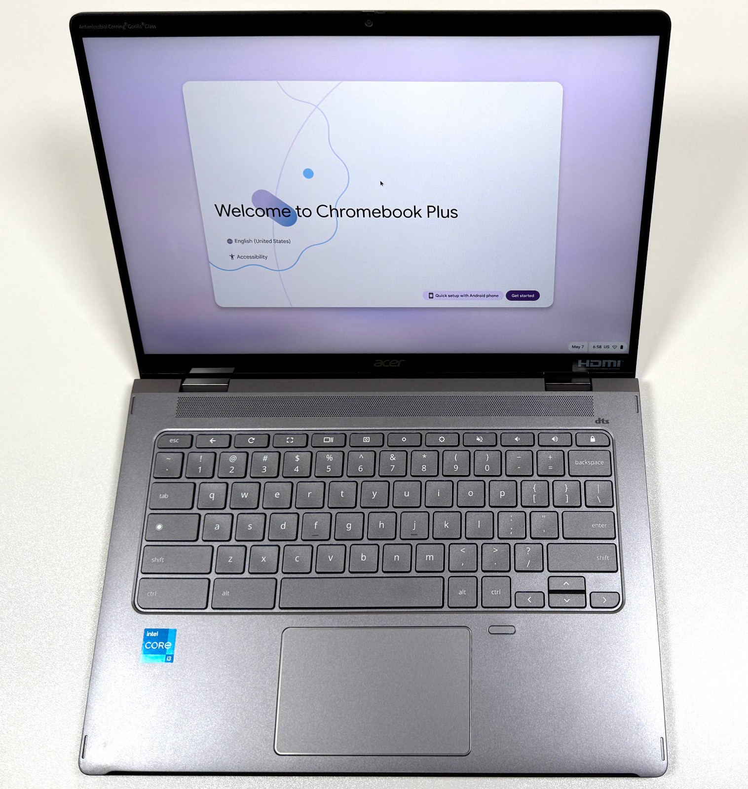 Acer Chromebook Spin 714 CP714-2WN-320J 14″ 1.2GHz i3-1315U 8GB RAM 256GB SSD
