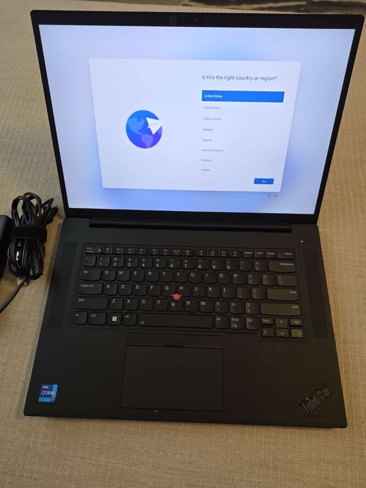 Lenovo ThinkPad P1 Gen 4 16″ QHD+ Core I7-11800H, 16GB, 512GB, NVIDIA T1200 GPU