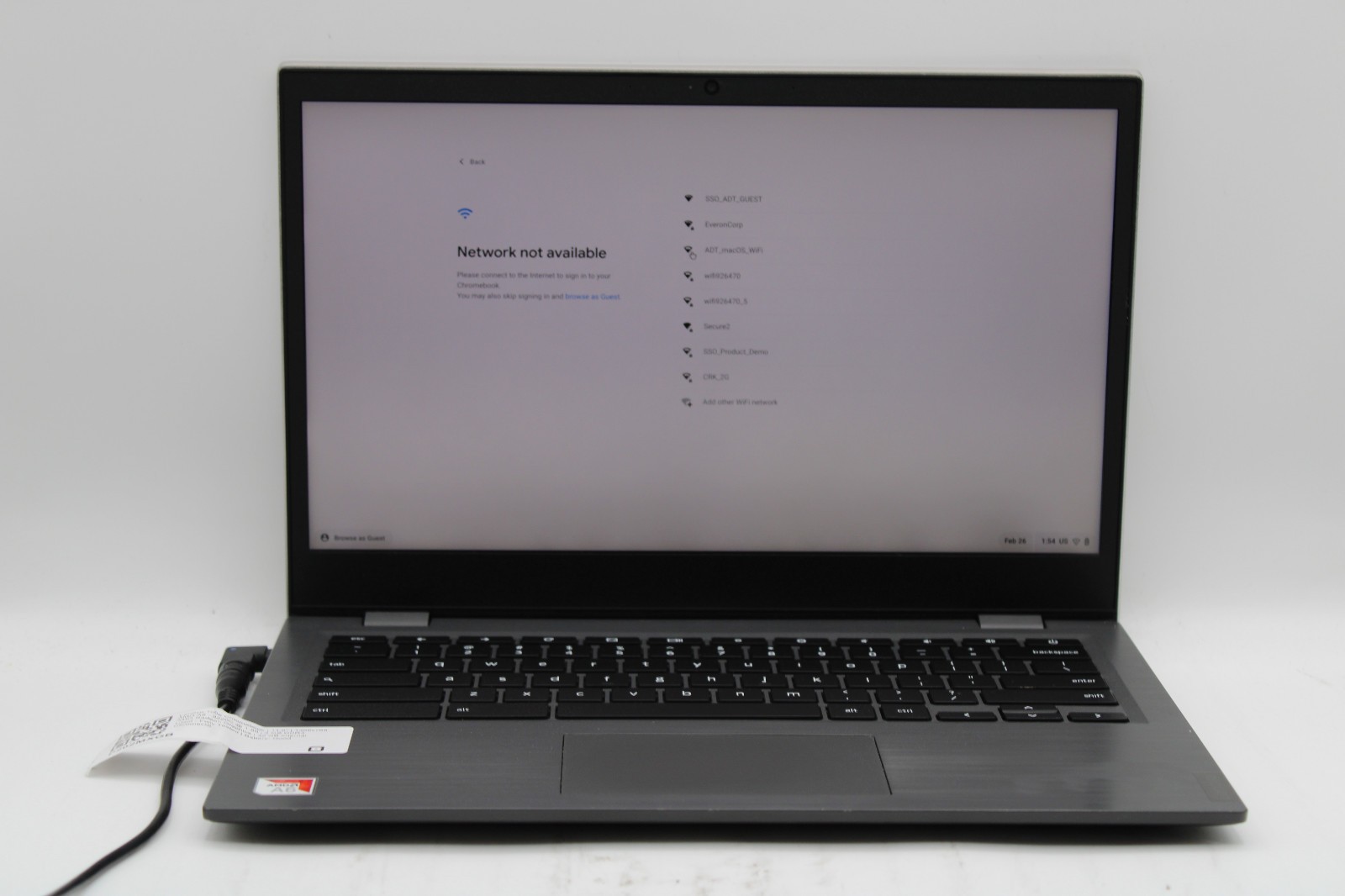 Lenovo 100e Chromebook _ AMD A6-9220C @ 1.8 _ 4GB / 32GB _ ChromeOS