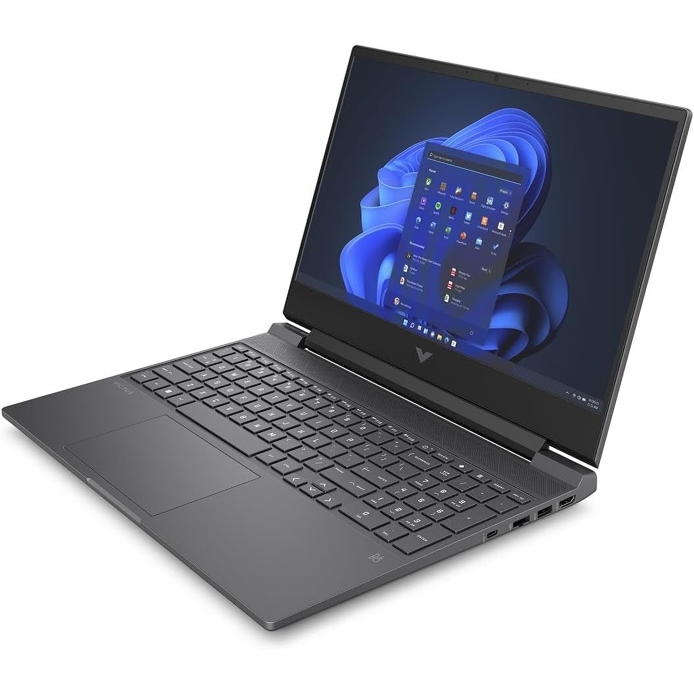 HP Victus 15-fa1030nr 15.6″ 8GB 512GB SSD Core™ i5-12450H Win11H, Mica Silver