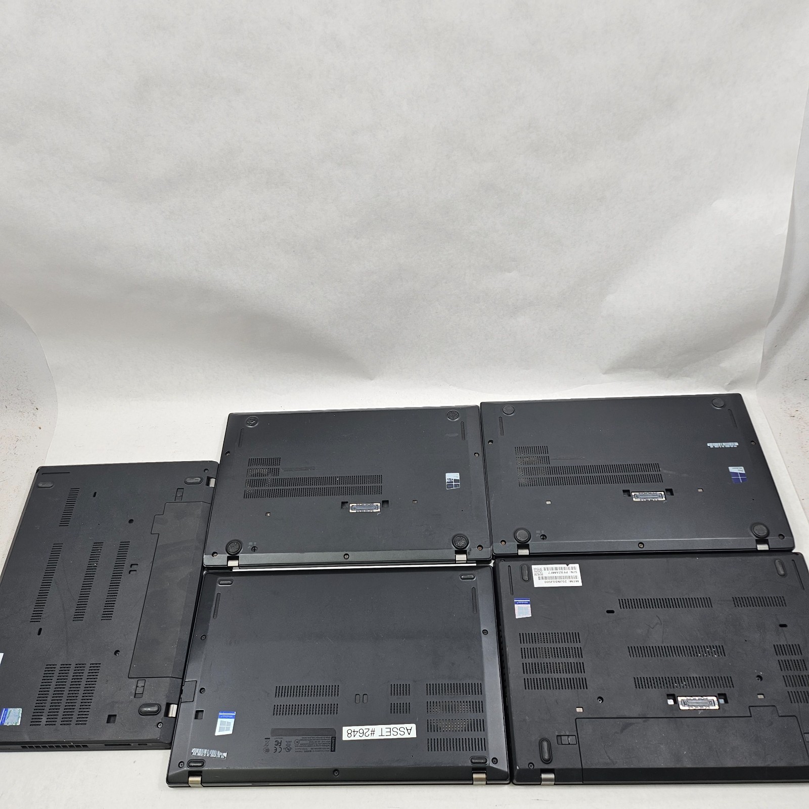 Lot of 9 Mixed Model Lenovo ThinkPad i5-6th-8th Gen 8GB RAM Mixed Specs *Read