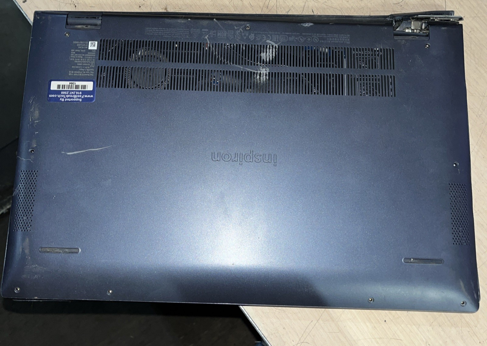 DELL INSPIRON 16 5501 INTEL CORE I5-1035G1 8GB RAM NO HD