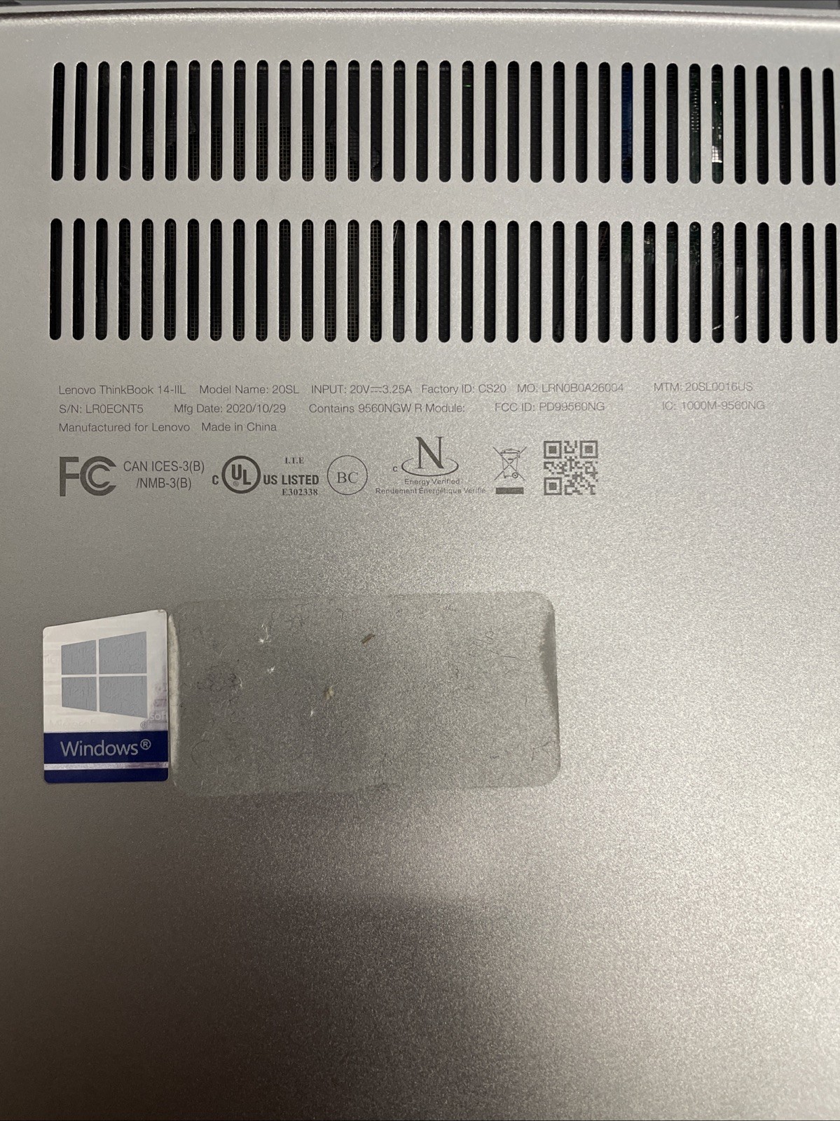 lenovo thinkbook 14-iil 20sl (20SL0016US)