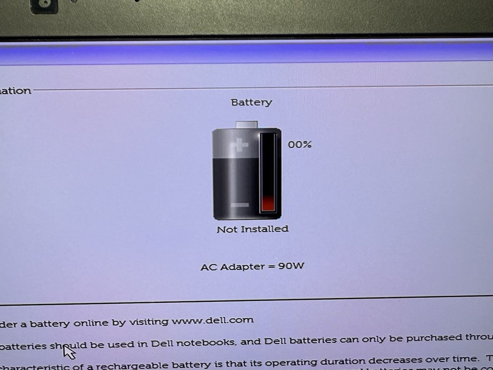 Dell Latitude E5470 i5-6300U 8GB RAM (NO SSD/AC/BATT) #0034