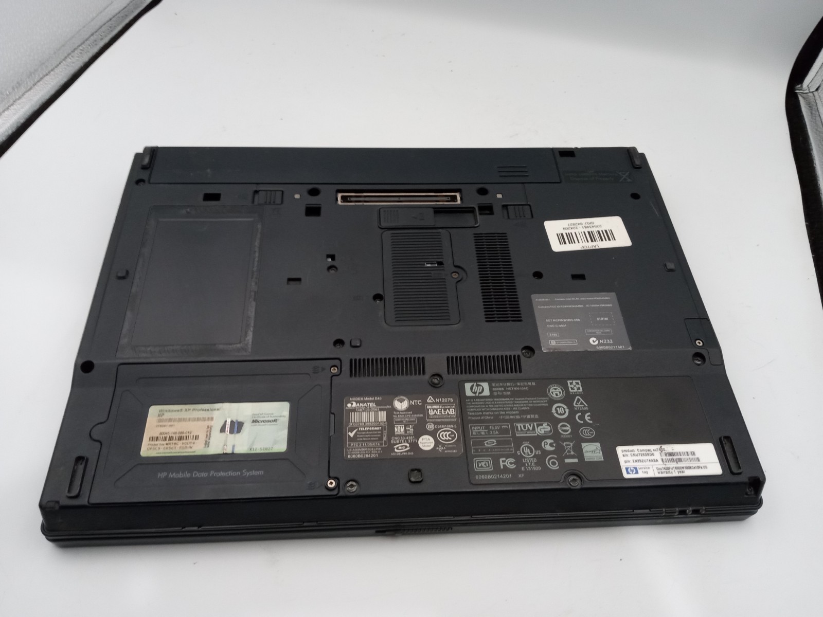 HP Compaq nc7400 15″ Laptop Intel Core 2 Duo 1.5GB RAM 60GB SSD WinXP – READ -RR