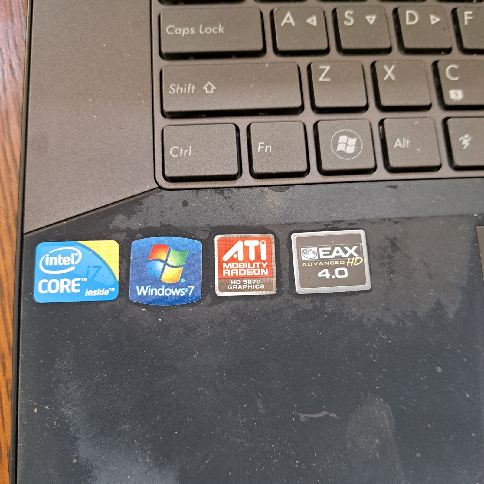 ASUS G73J Laptop 17″ Intel Core i7 HD 5870 Graphics 256GB SSD 16GB RAM For PARTS