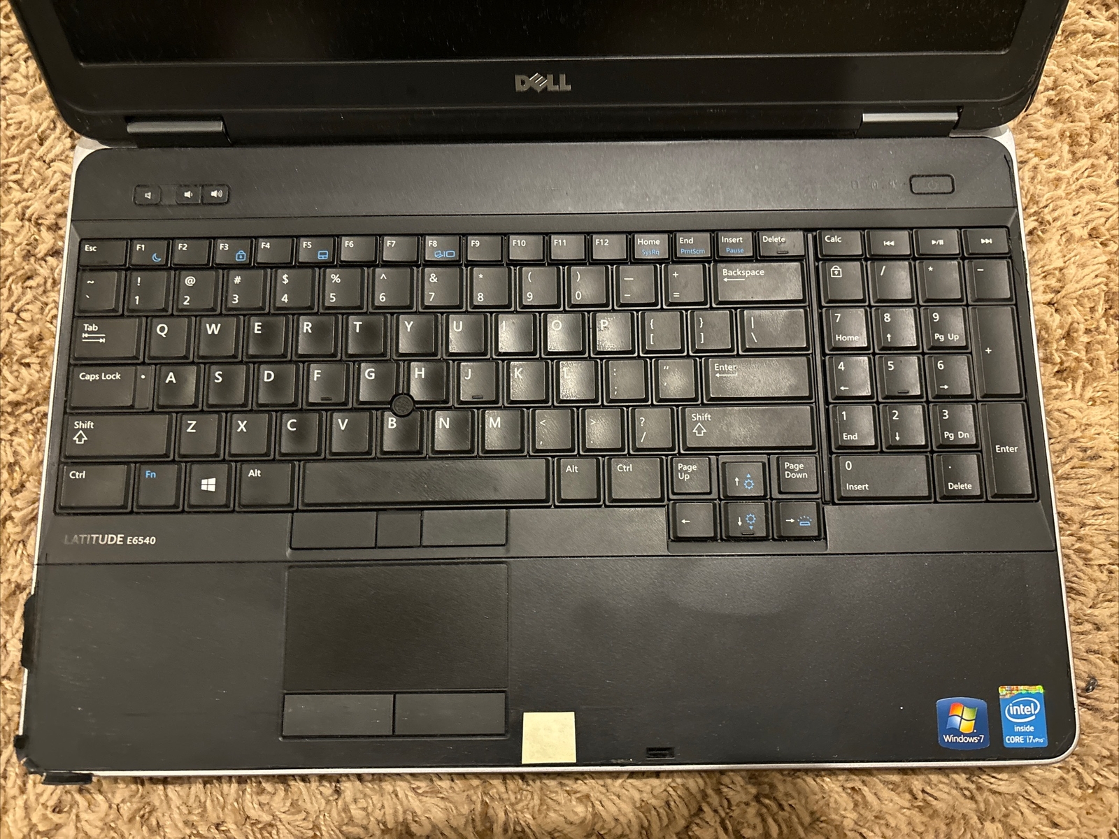 Dell Latitude E6540 15.6″ Laptop UNTESTED FOR PARTS