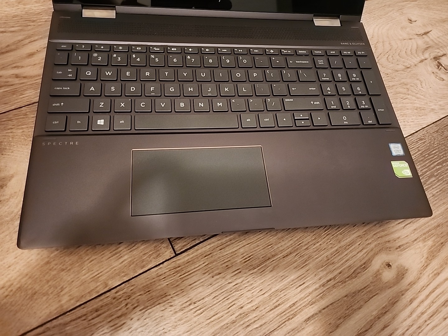 HP Spectre x360 15-ch011nr 16GB RAM, i7 8th Gen, 512GB SSD NVIDIA MX150