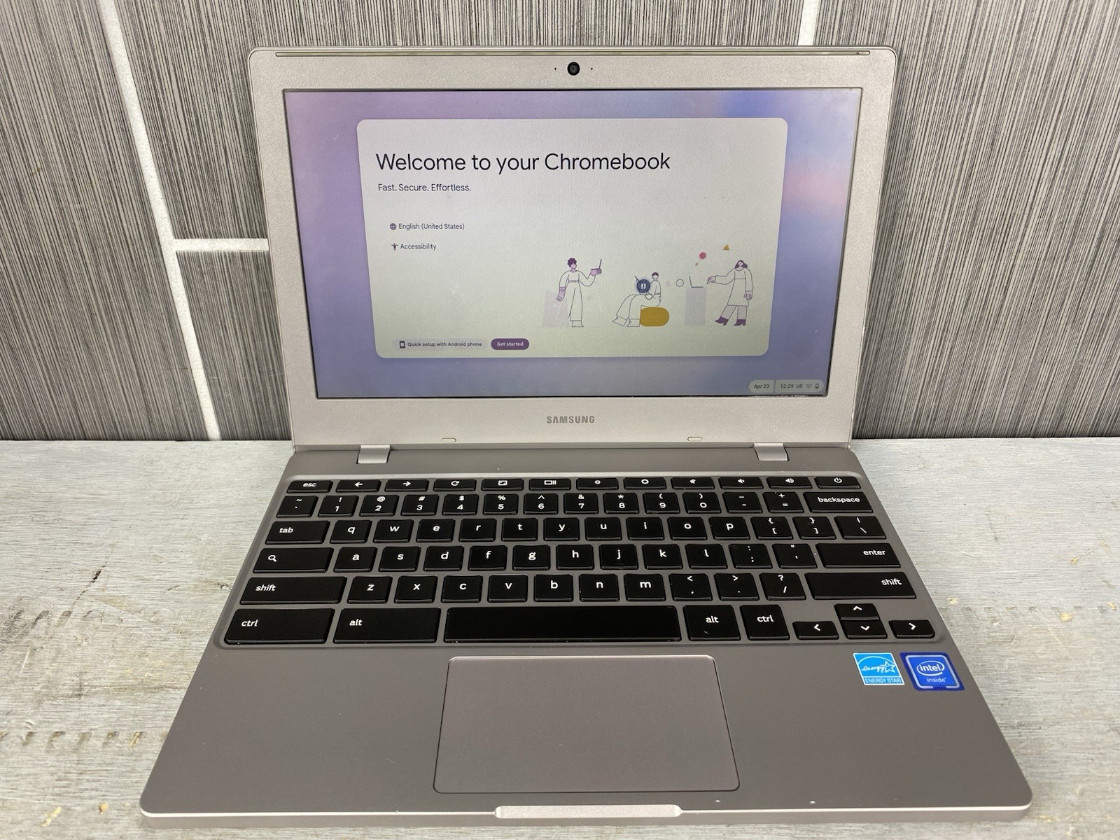 Lot of 3 (AS-IS) Chromebooks| Samsung XE310XBA, HP 14a-ca0130wm, HP 14-q020nr