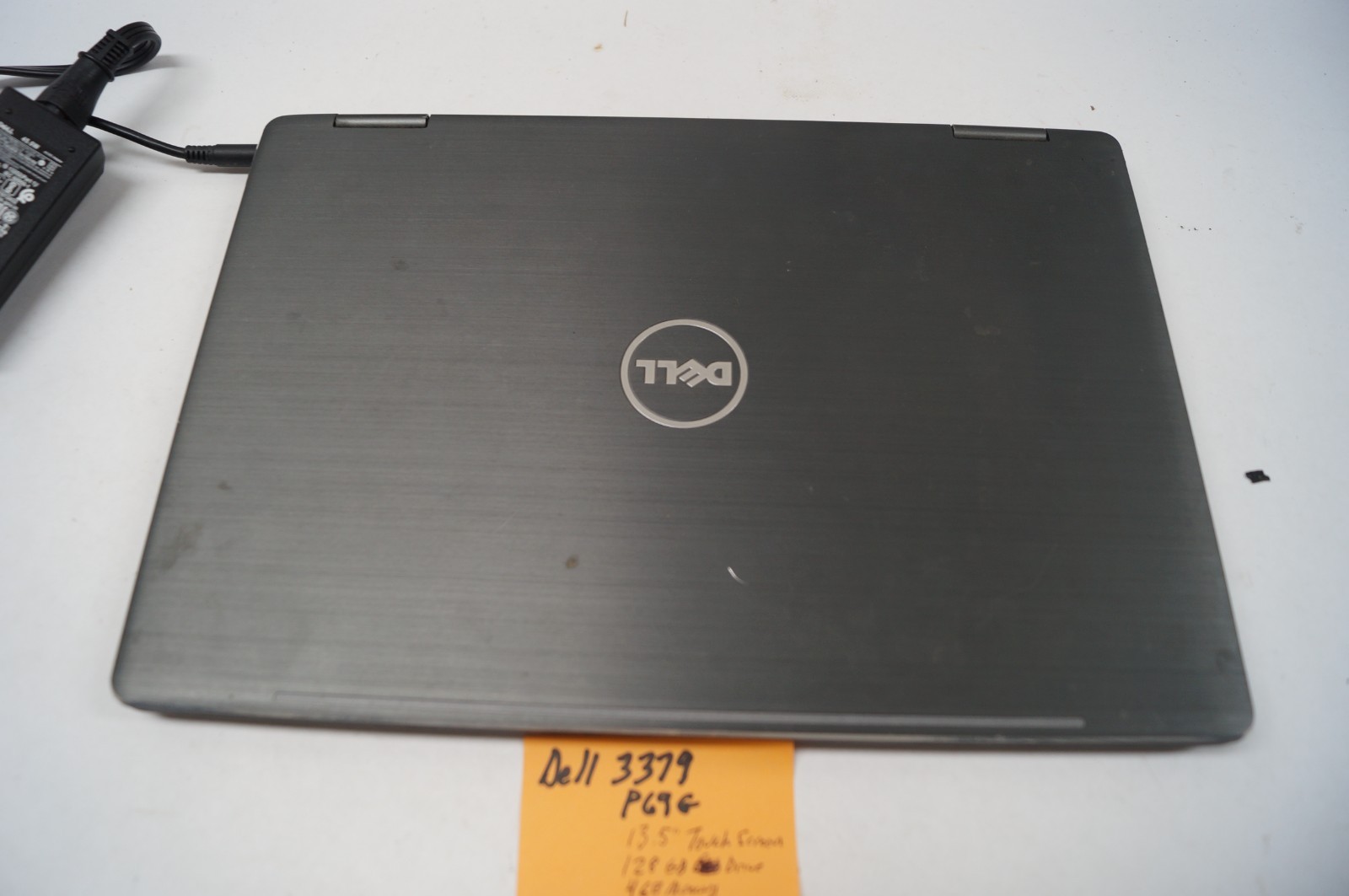 DELL 3379 P69G Latitude 13.5″ 128GB HD 4GB Mem 2GHz Power Cord WORKING PoR B153