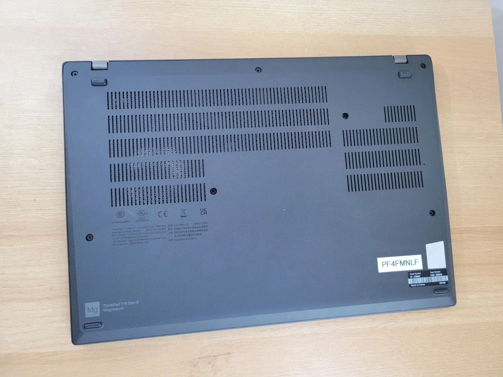Lenovo ThinkPad T14 Gen 3 I7 1260P 16Gb 512Gb Ssd W/ Warranty . Excellent A+