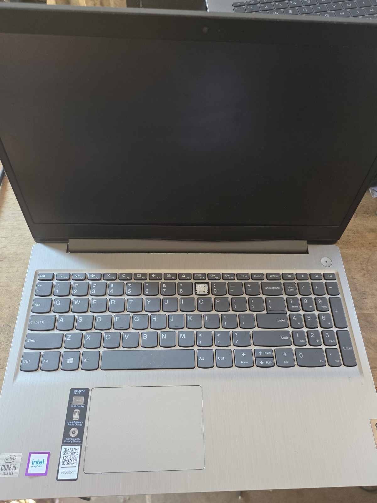 Lenovo ideaPad 3 15IIL05 Laptop i5-1035G1 1GHz 8GB RAM 256GB Lcd