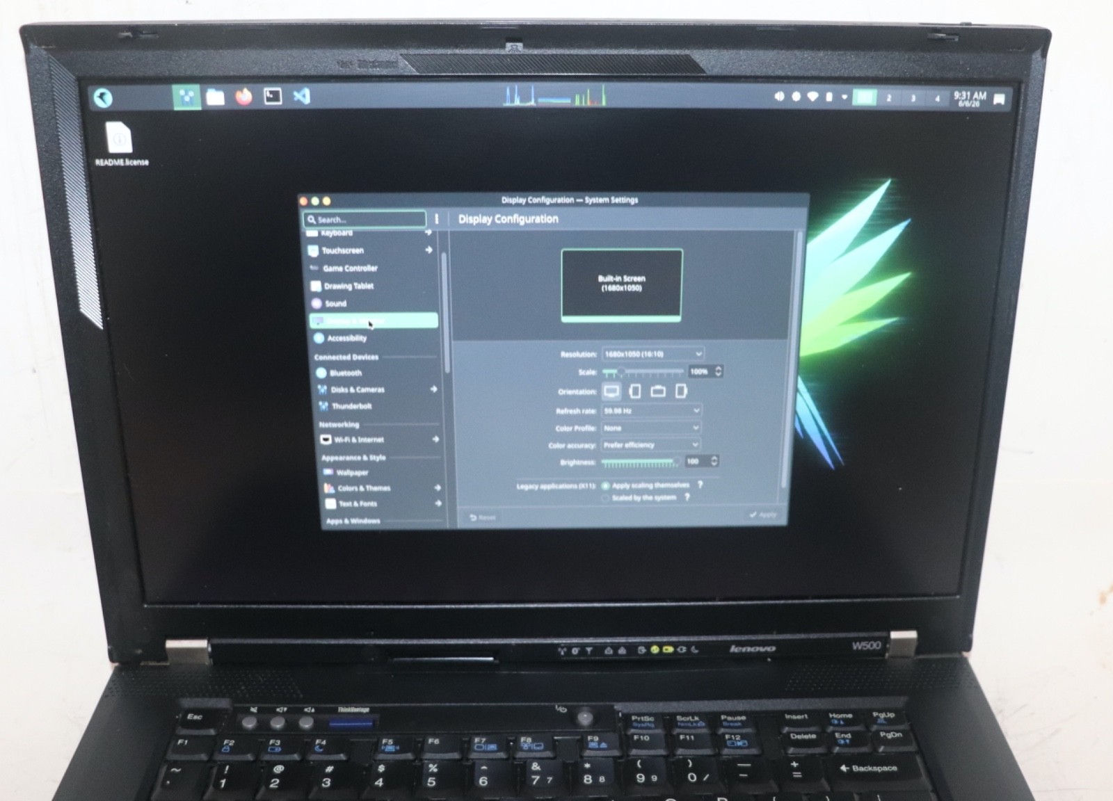 LibreBoot Lenovo ThinkPad W500|Int Core Duo@2.53GHz|8G RAM|320GB|Parrot Security